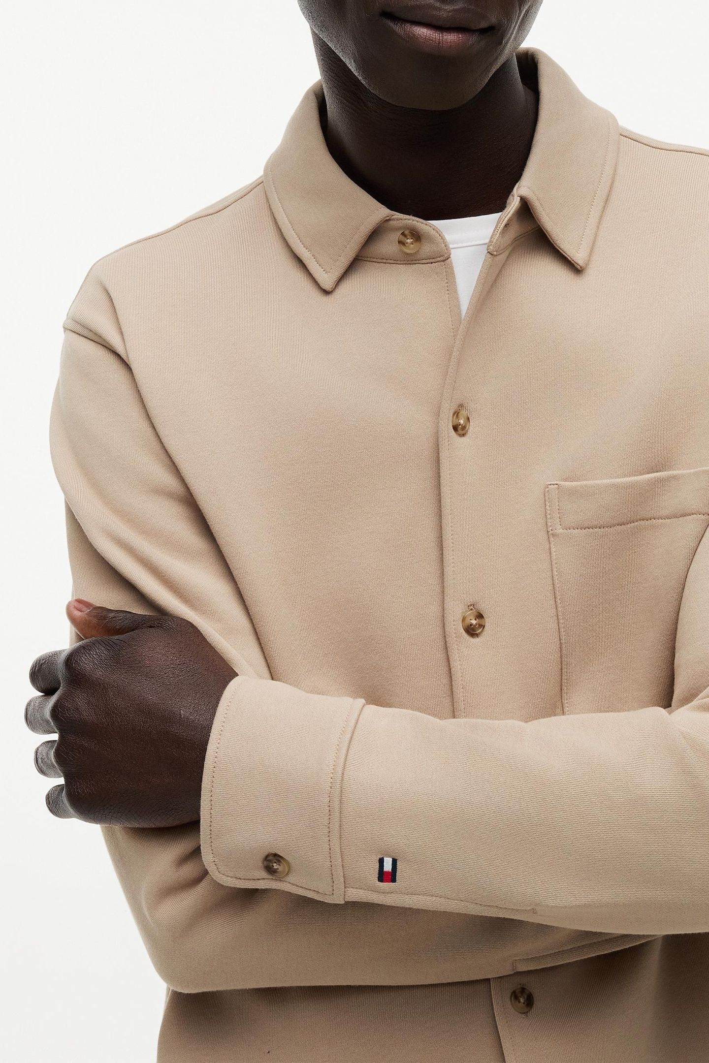 BUTTON-UP CHEST-POCKET JACKET BATIQUE KHAKI 5