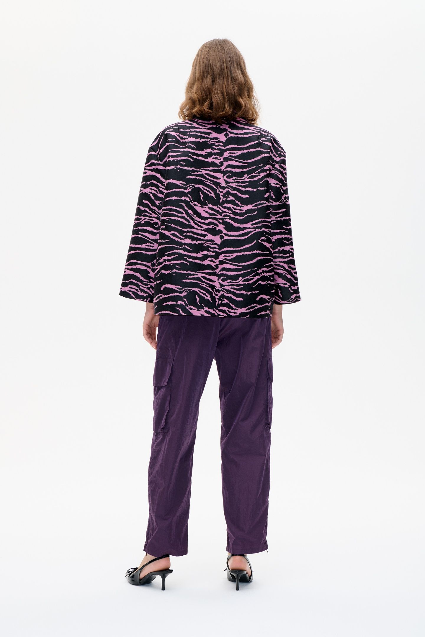 BETINA JACKET MAUVE ORCHID ZEBRA 3