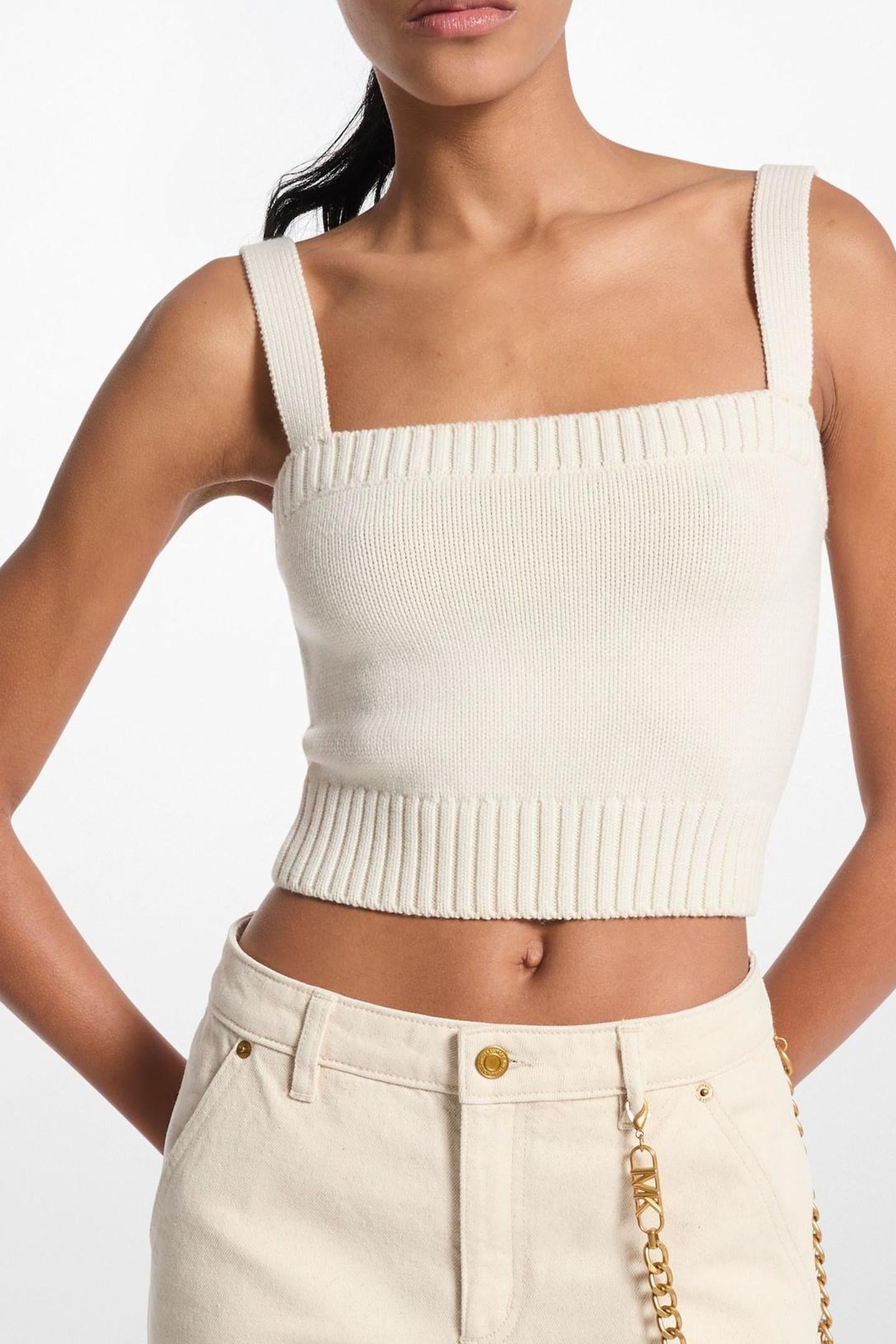 MERINO CAMI SOFT ECRU 1