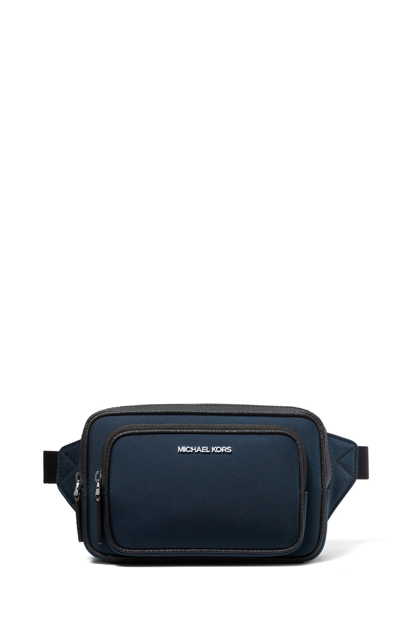 DOUBLE ZIP BELT BAG NAVY 1