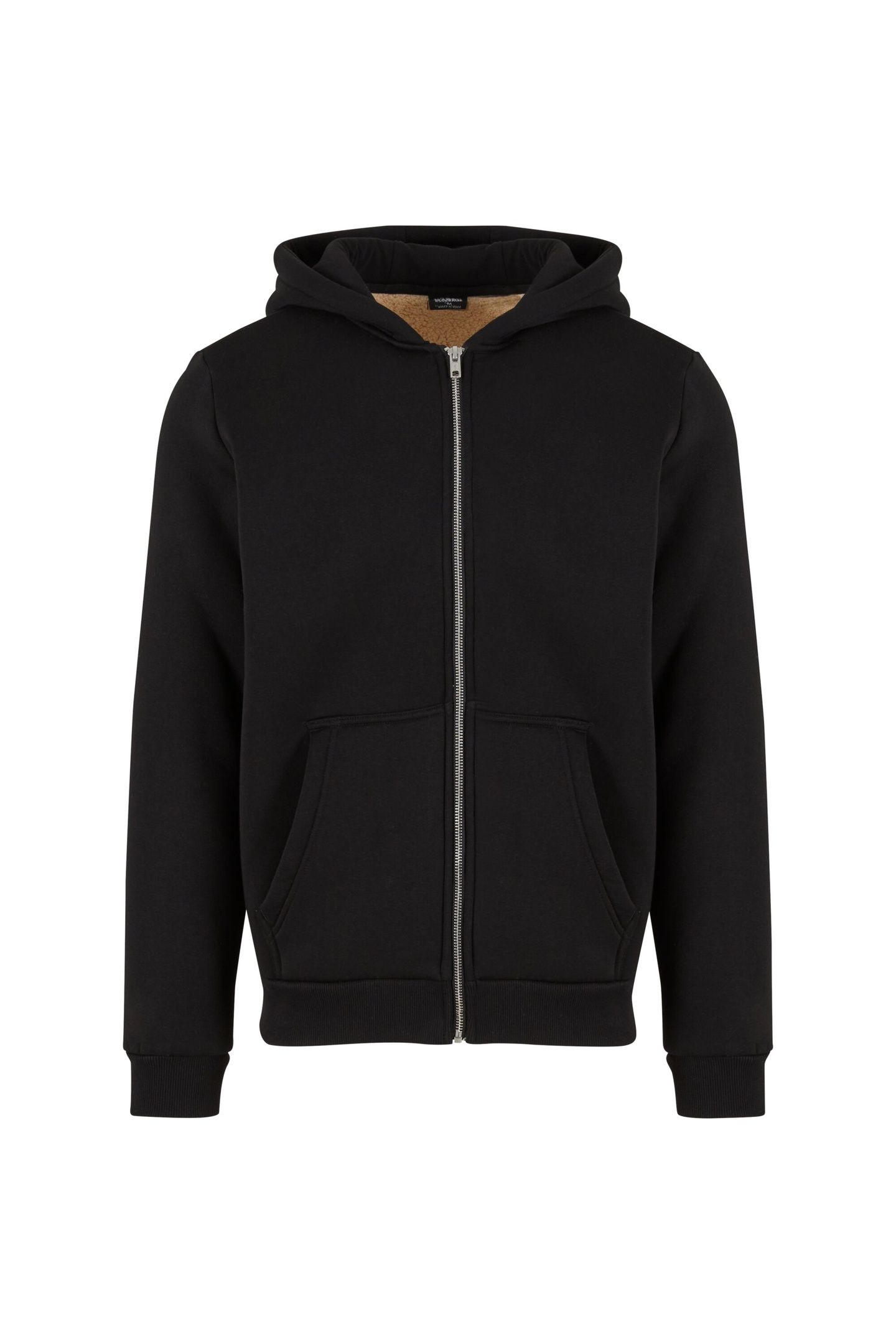 BONDED SHERPA ZIP HOODY BLACK 3
