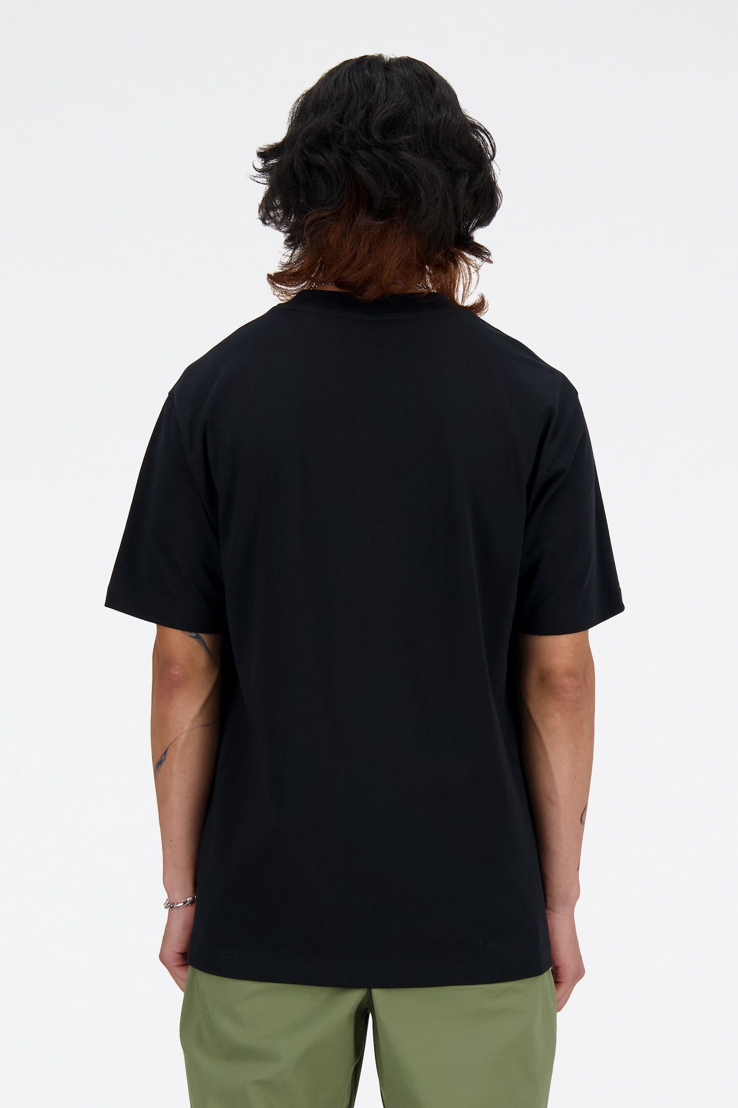 ATHLETICS COTTON T-SHIRT BLACK 3