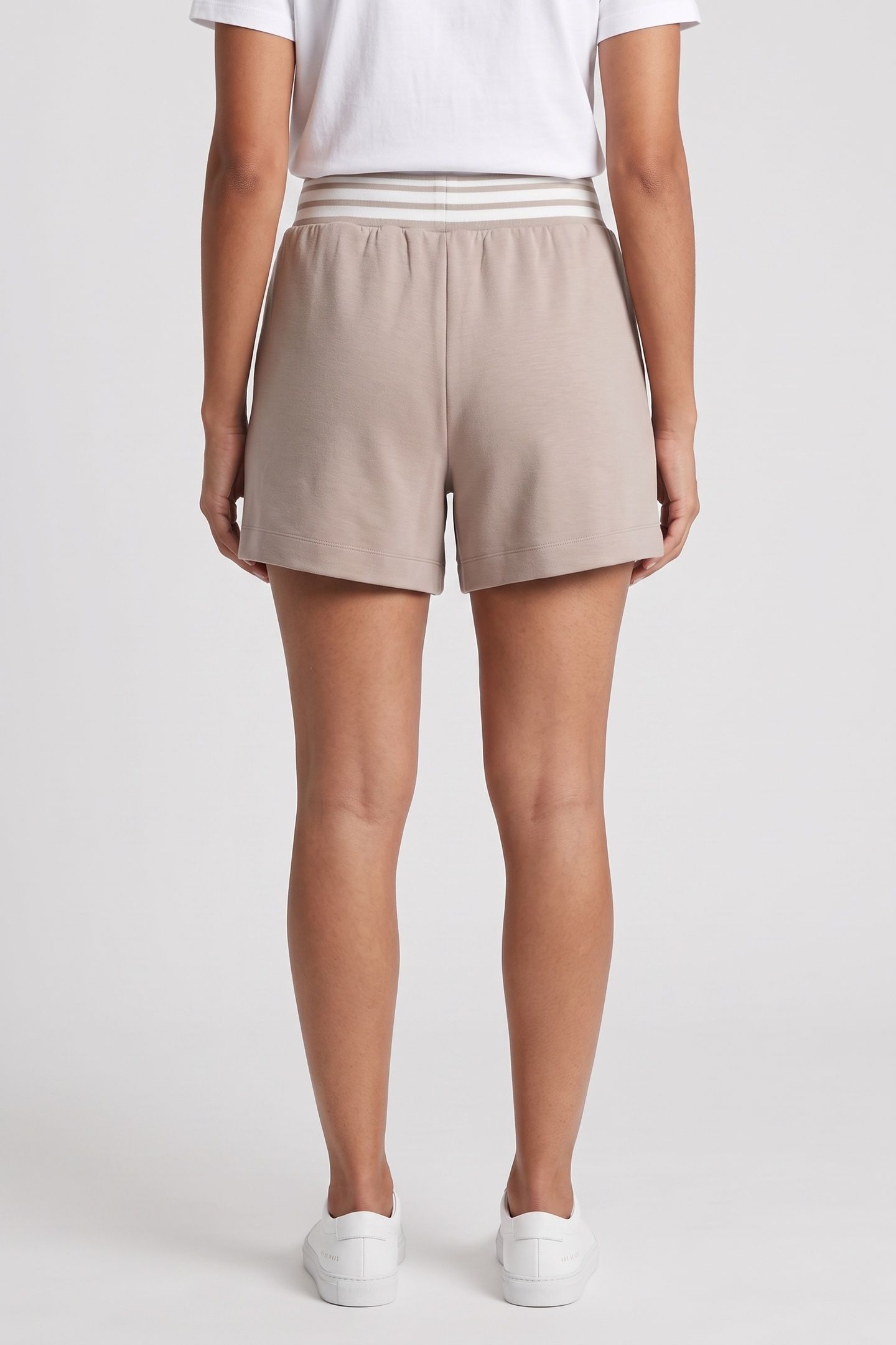 TIPPING SHORTS WASHED MACCHIATO/WHT 2