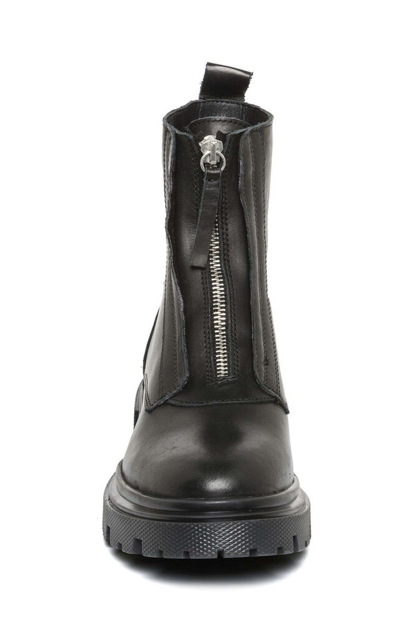 RILANA BOOTIES BLACK LEATHER 2