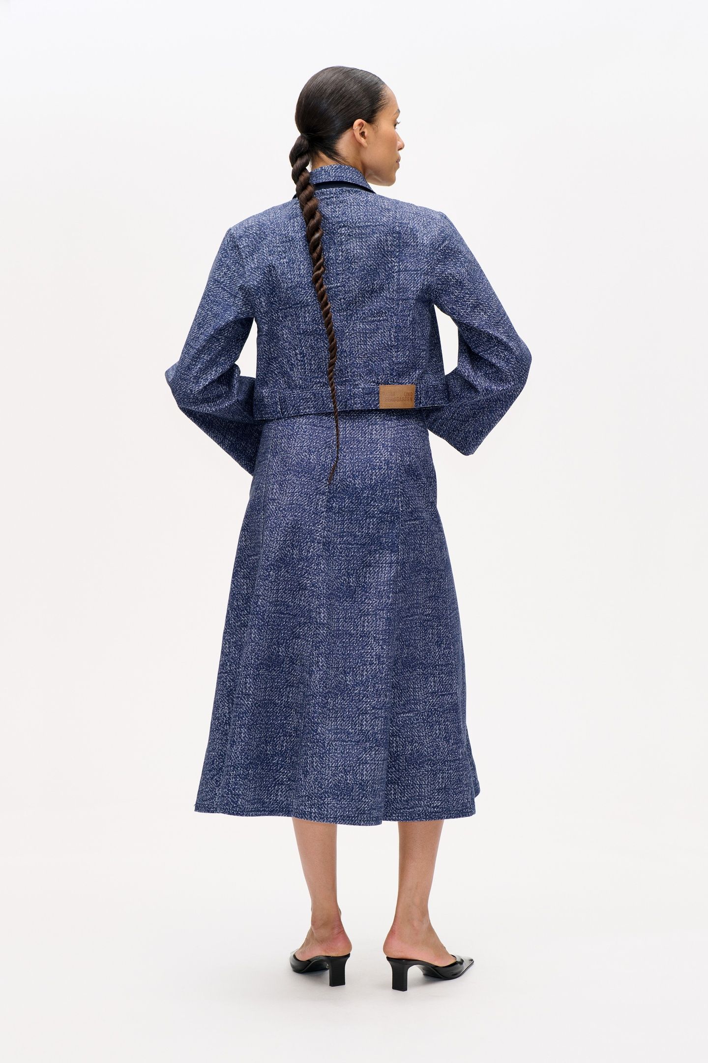 MAJSEL JACKET PRINTED CHUNKY TWILL 3