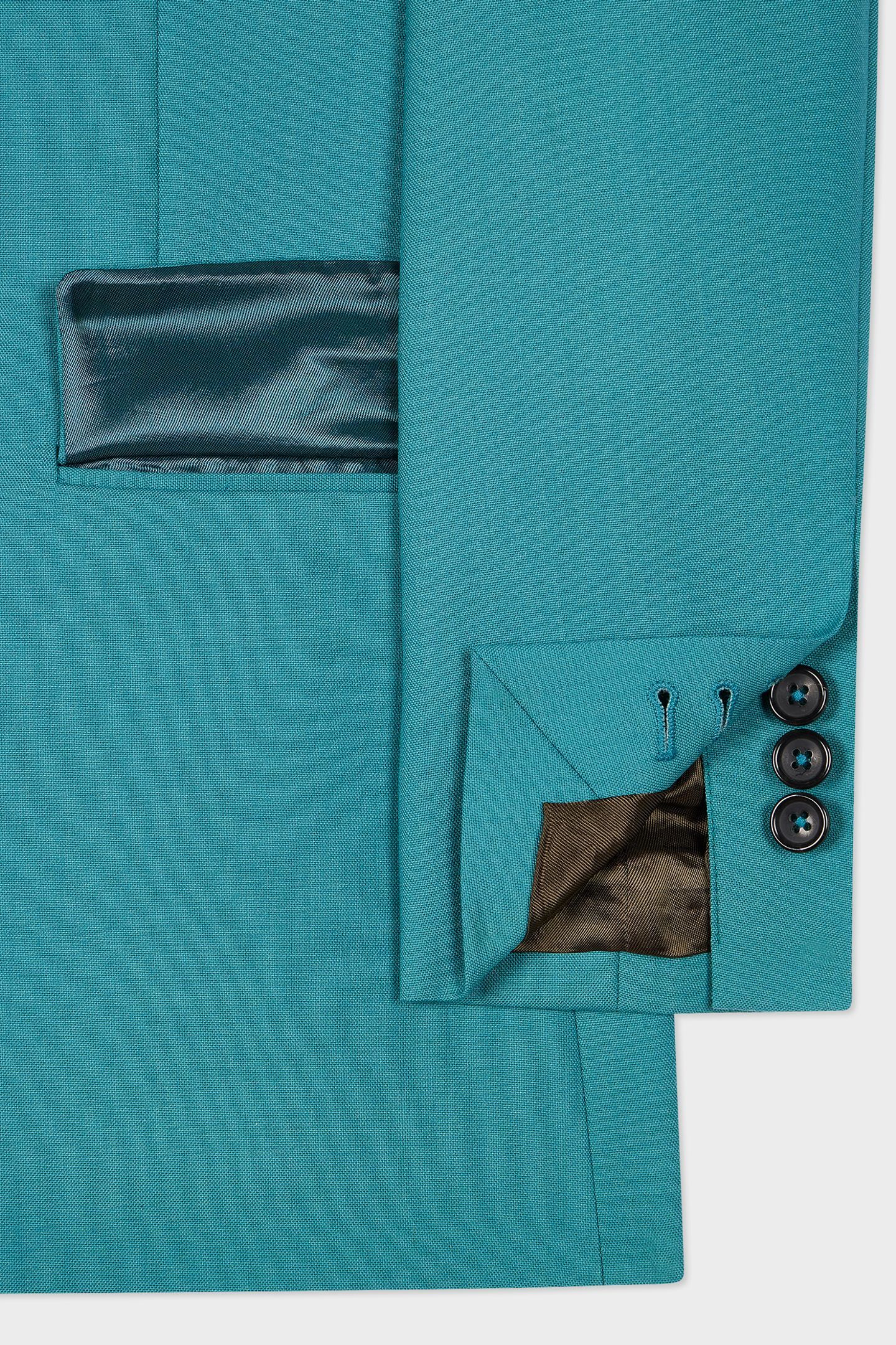 WOMENS JACKET PETROL GREEN 5