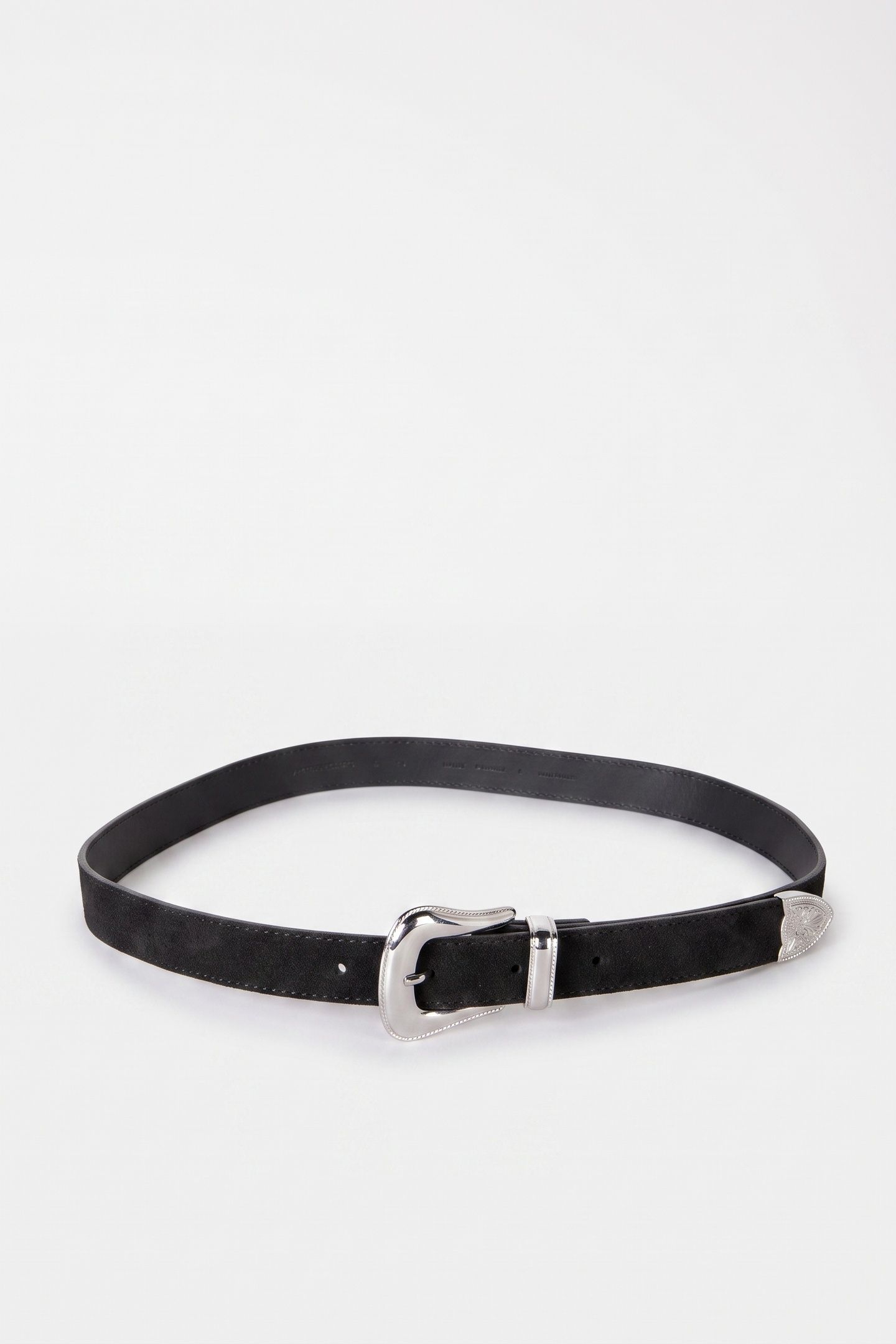 P ELLIS MID WAIST BELT BLACK 1