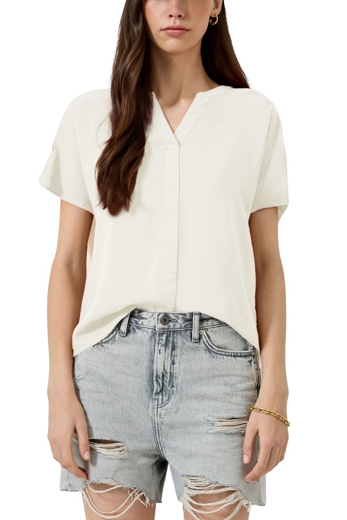 S.OLIVER-QS BLOUSES WHITE 1