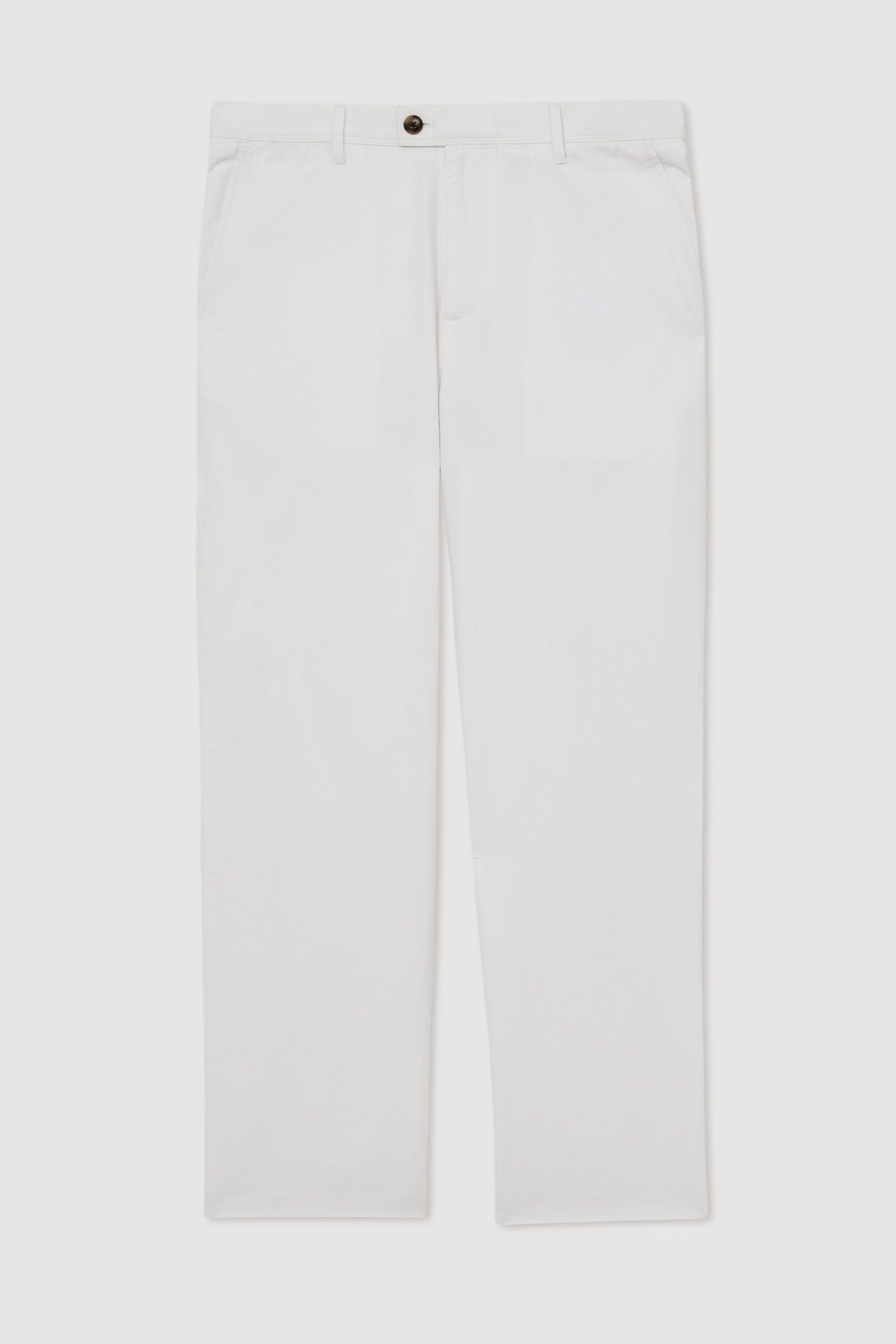 COTTON RELAXED FIT TROUSER WHITE 4