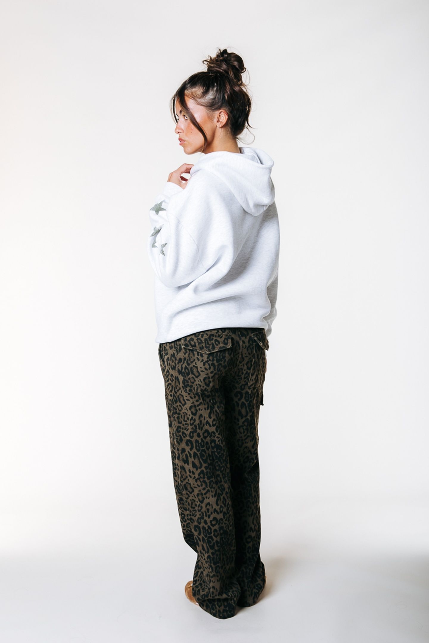 ADAM LEOPARD WORKER PANTS ARMY 3