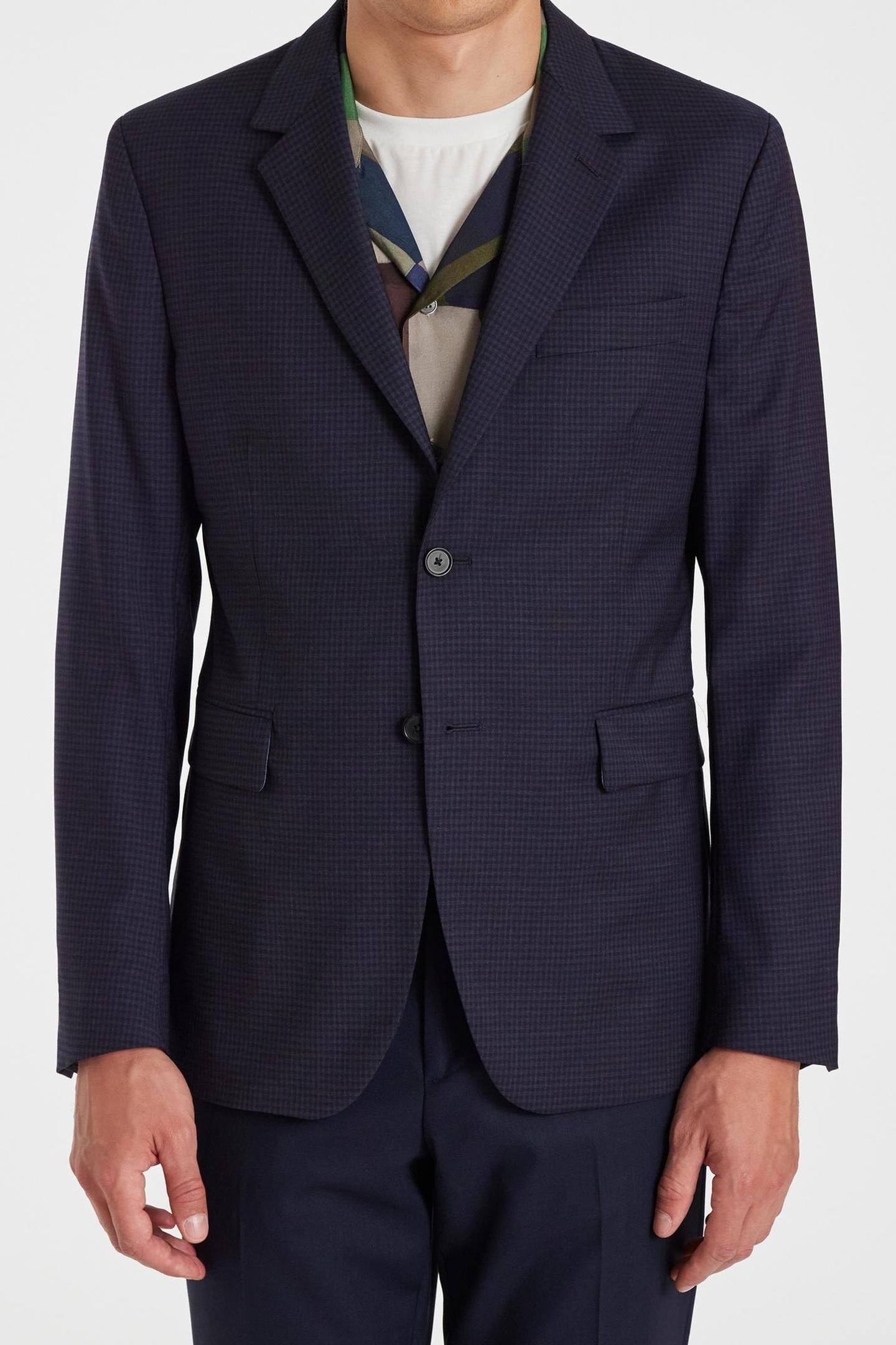 MENS 2 BUTTON JACKET NAVY 1