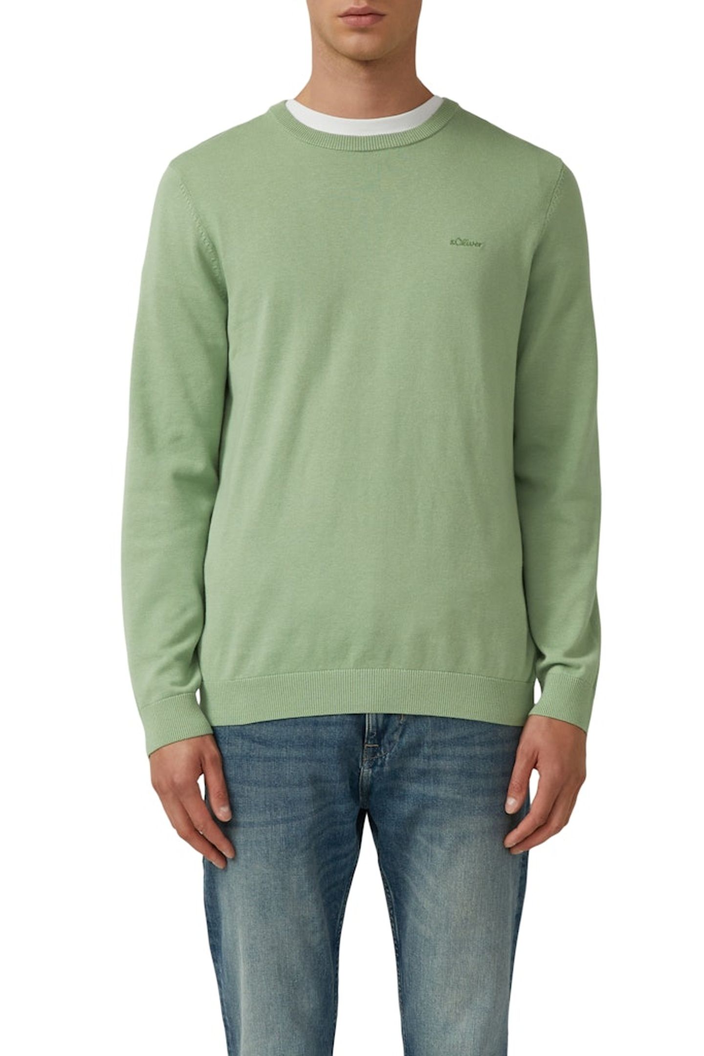 S.OLIVER PULLOVER GREEN 1