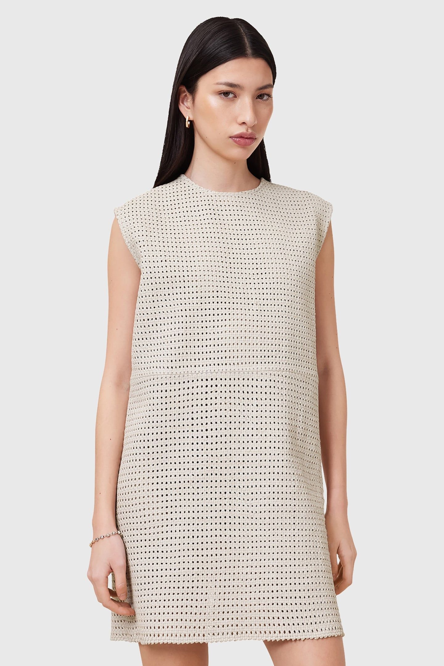NESSA LEA DRESS OFF WHITE 2