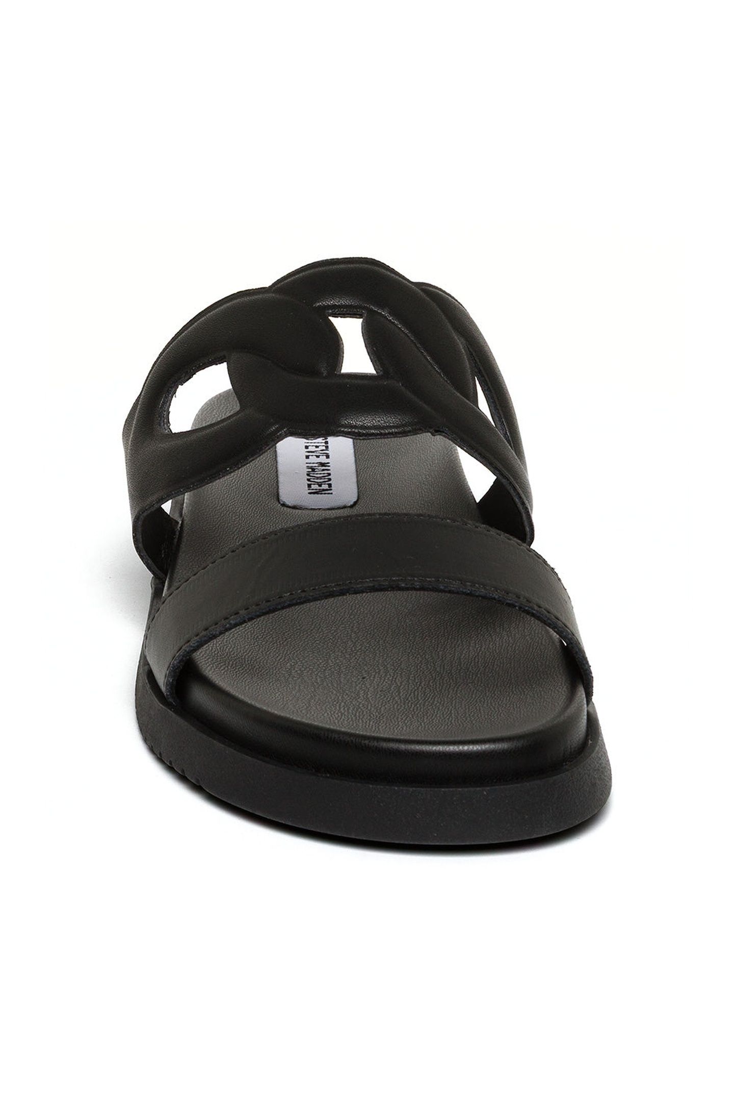 MYRTLE SANDALS BLACK LEATHER 3