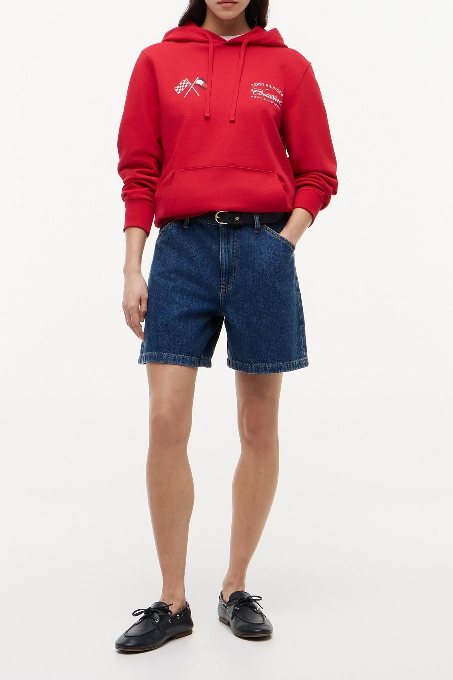UNISEX TH X CF1 VARSITY GRAPHIC RED 2