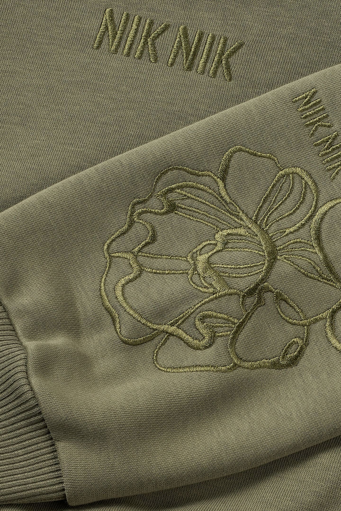 DERYA SWEATER BRONZE GREEN 3