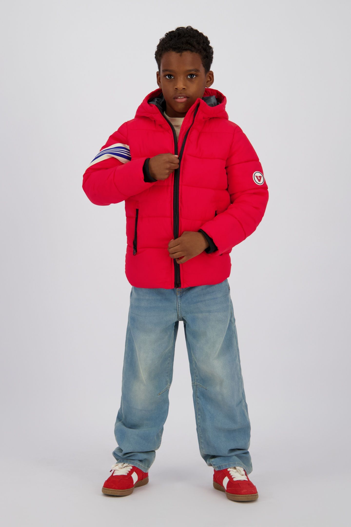 BOYS TONCO JACKET OUTDOOR FRESH RED 6