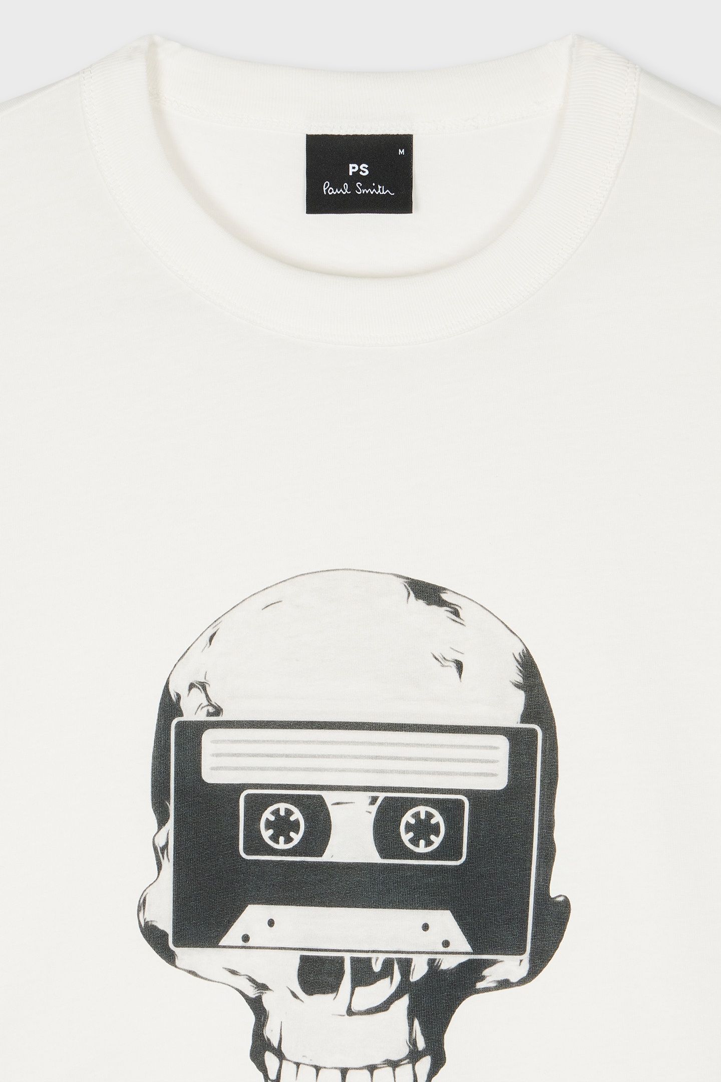 MENS SS TSHIRT TAPE SKULL OFF WHITE 7