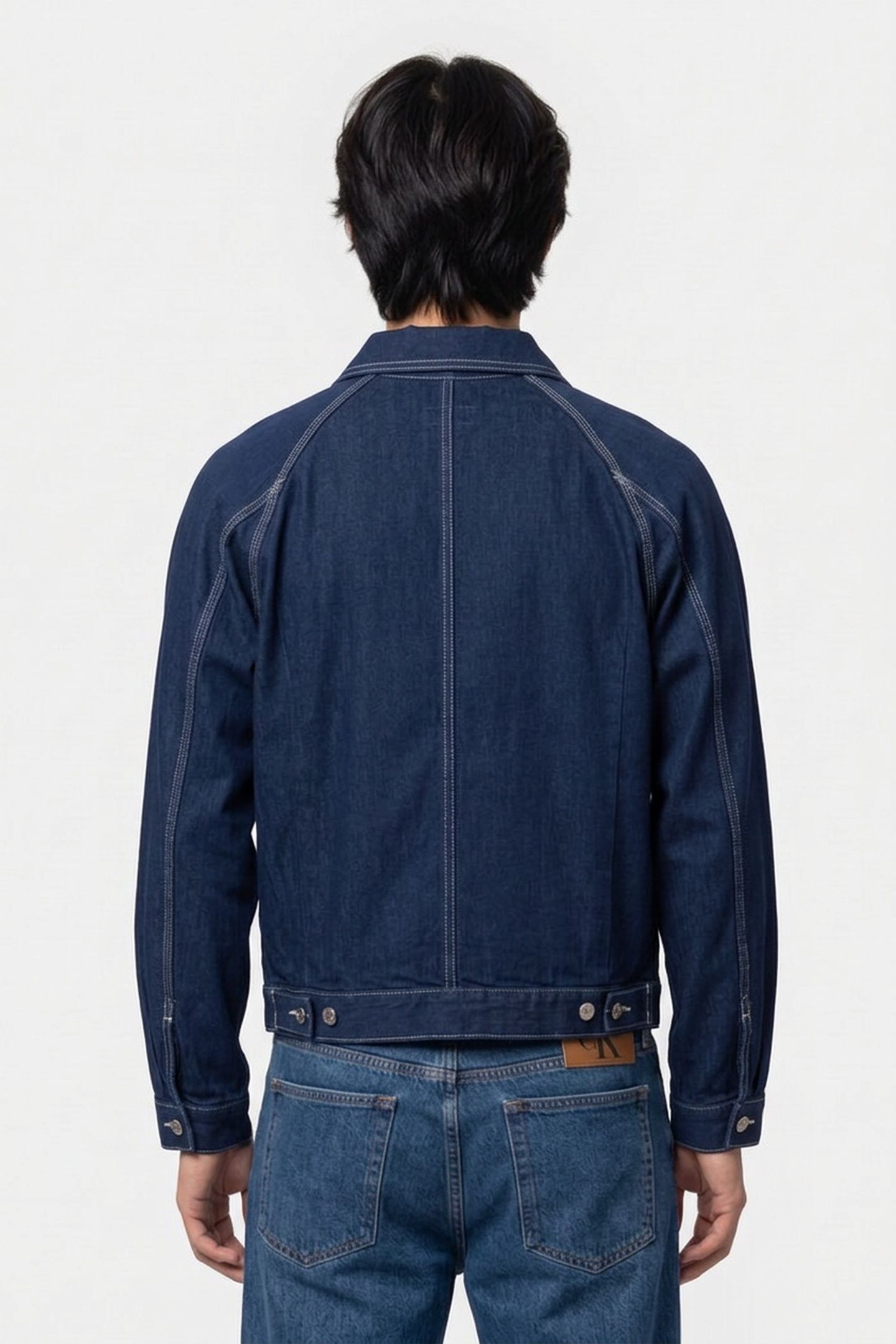 DARTED WORKWEAR JACKET SHURIKEN RINSE 2