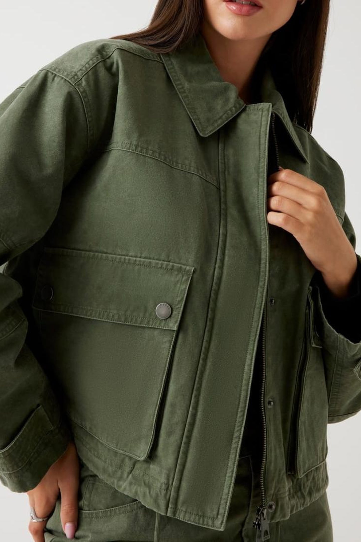 LS MYLES CROPPED FIE GREEN DEPTHS MULTI 8
