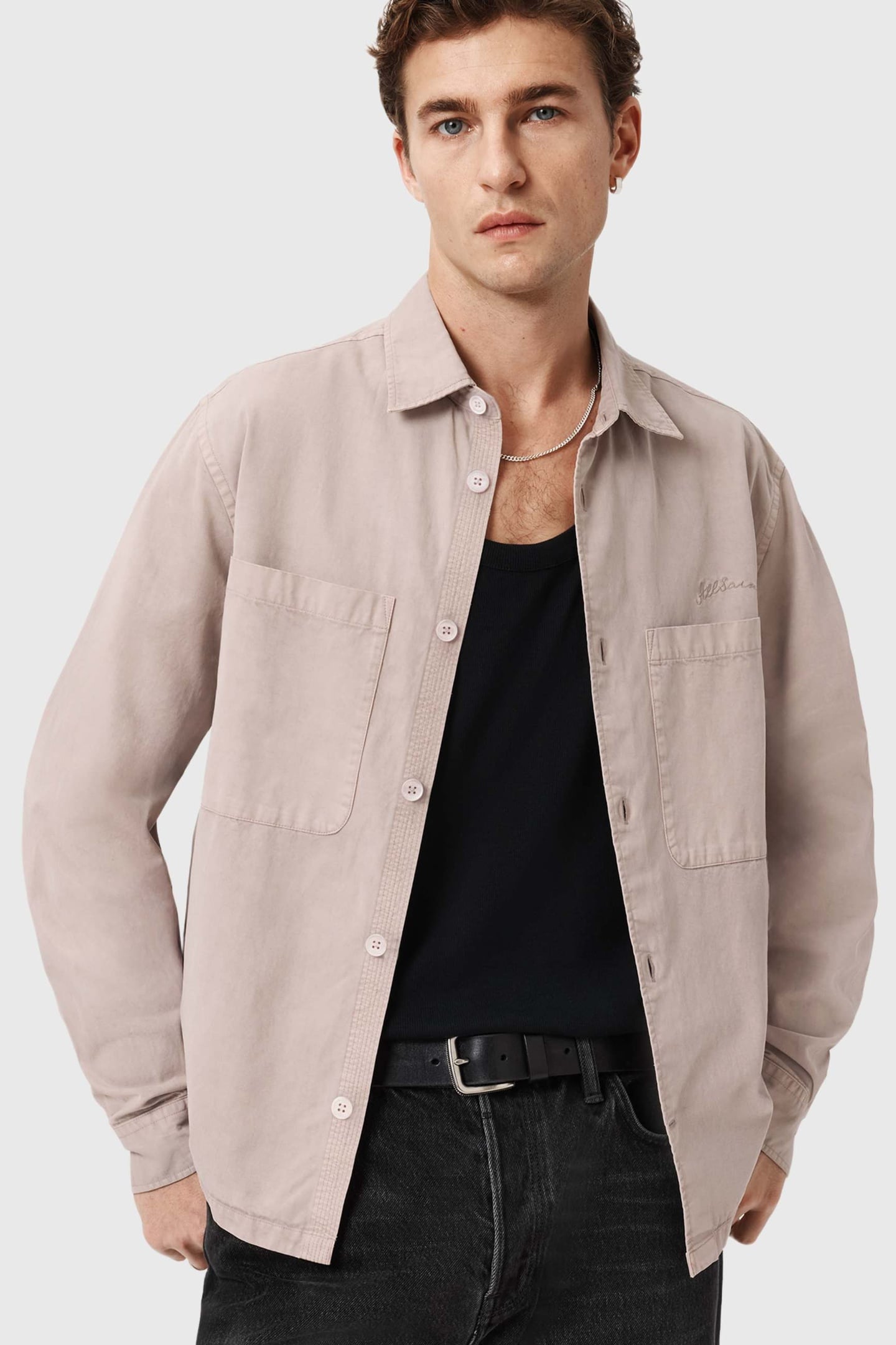 ROHDI LS OVERSHIRT DUSK WHITE 6