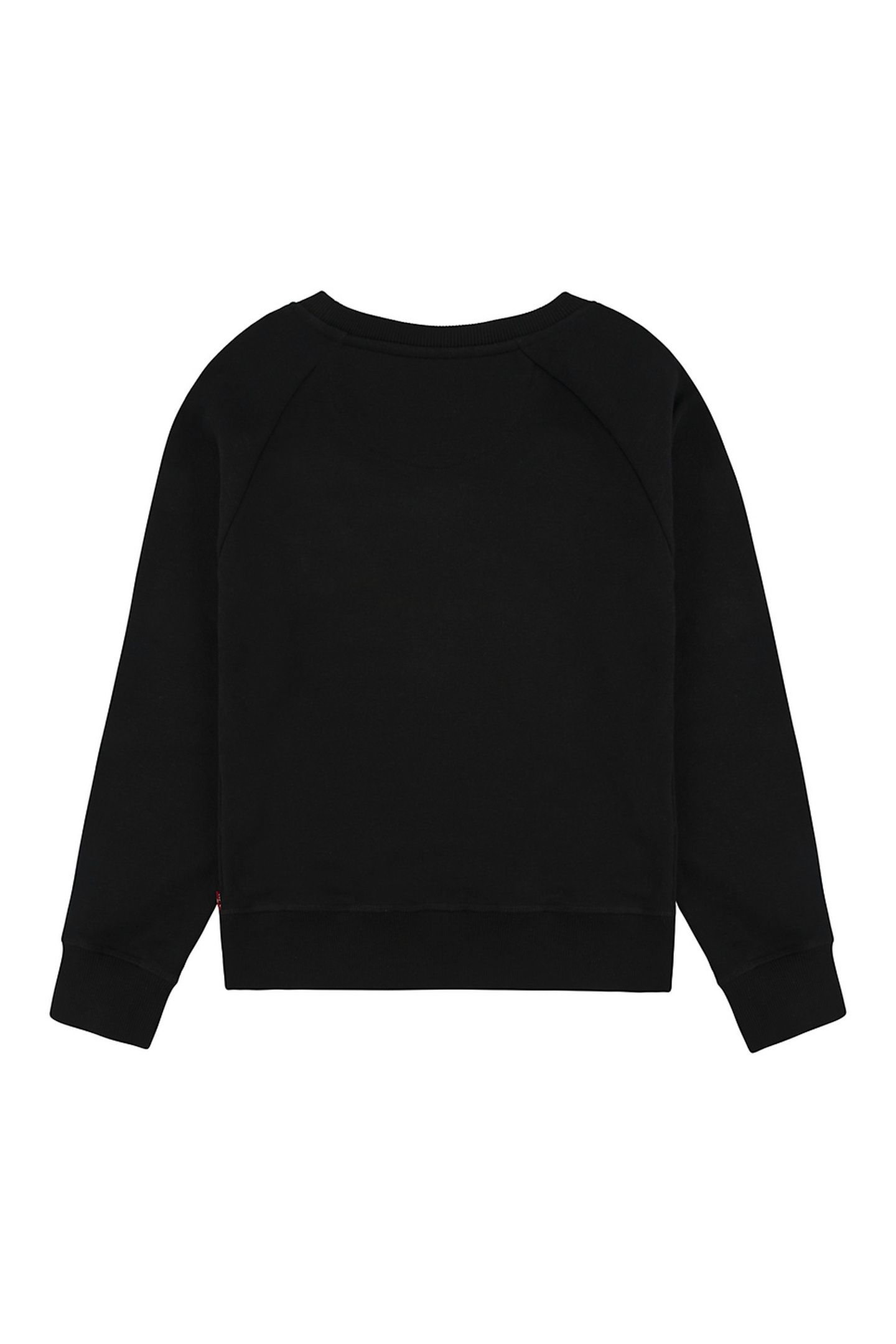 GIRLS KEY ITEM LOGO CREW BLACK 2