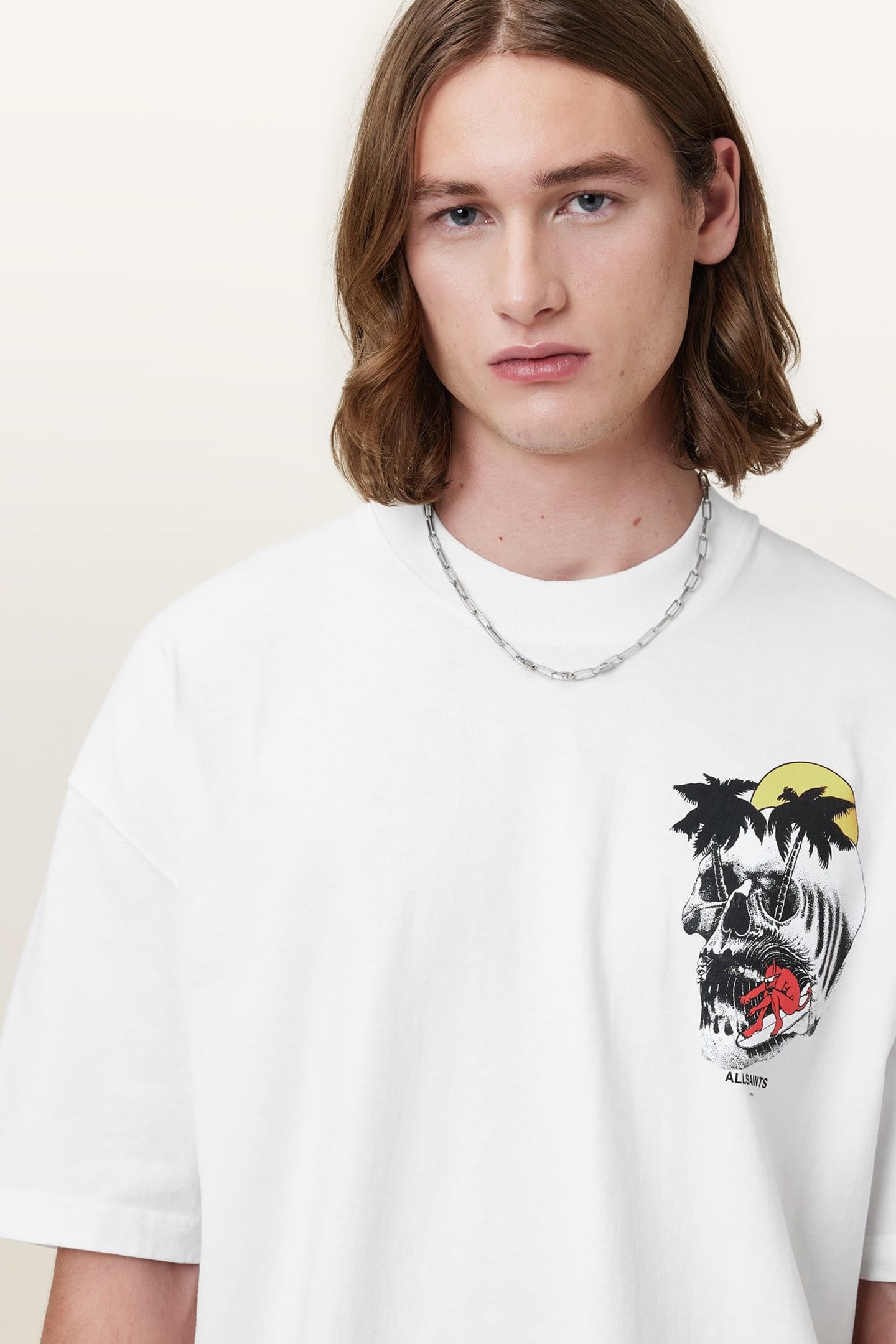 BREAKER SS CREW CHALK WHITE 8