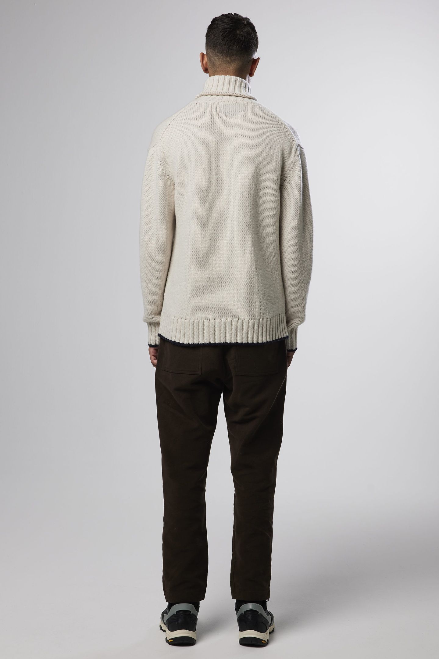 BERT ROLL NECK 6538 ECRU 2