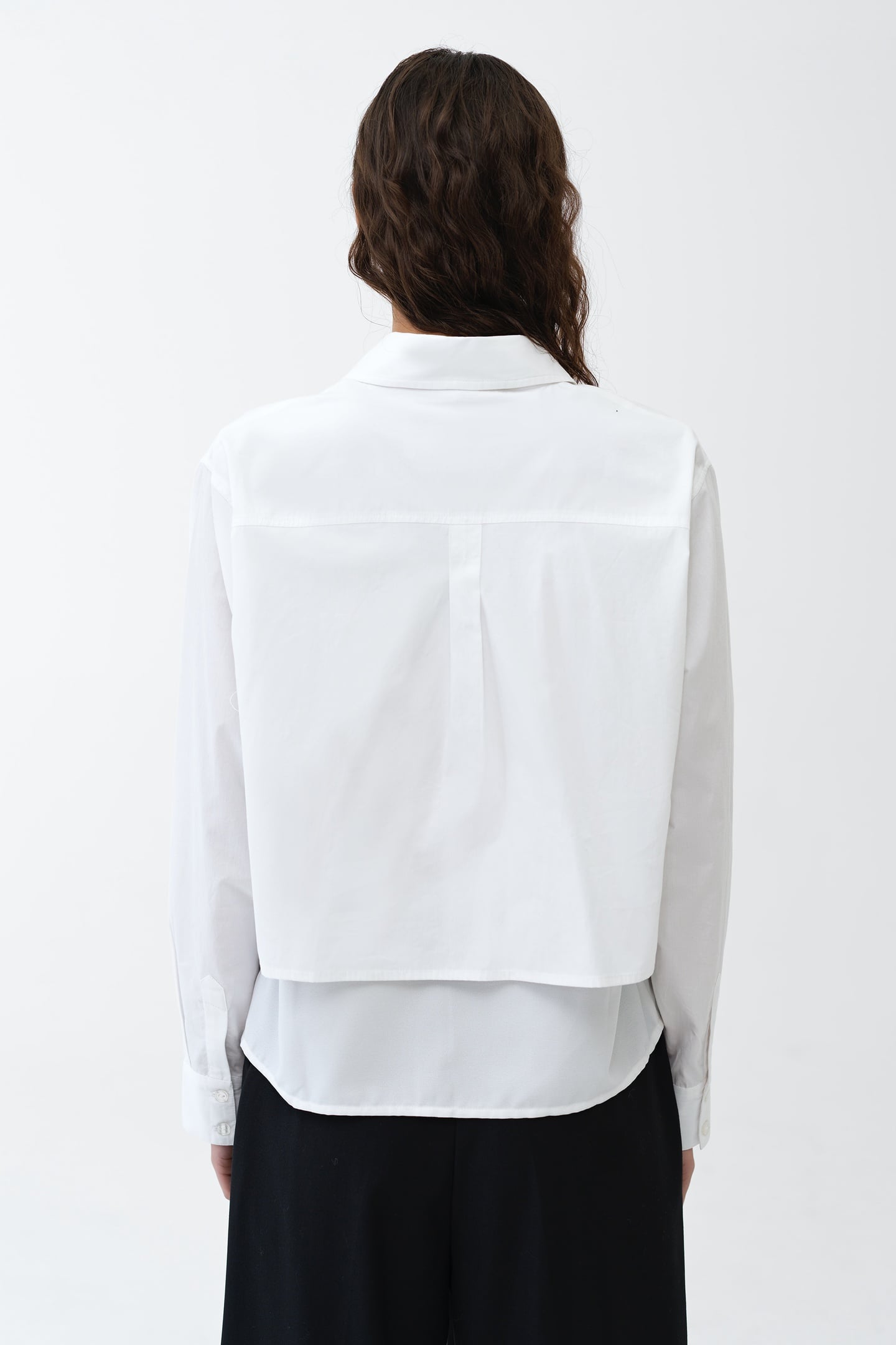 CAMBRIA MILLA MIX SHIRT LINEN WHITE 2