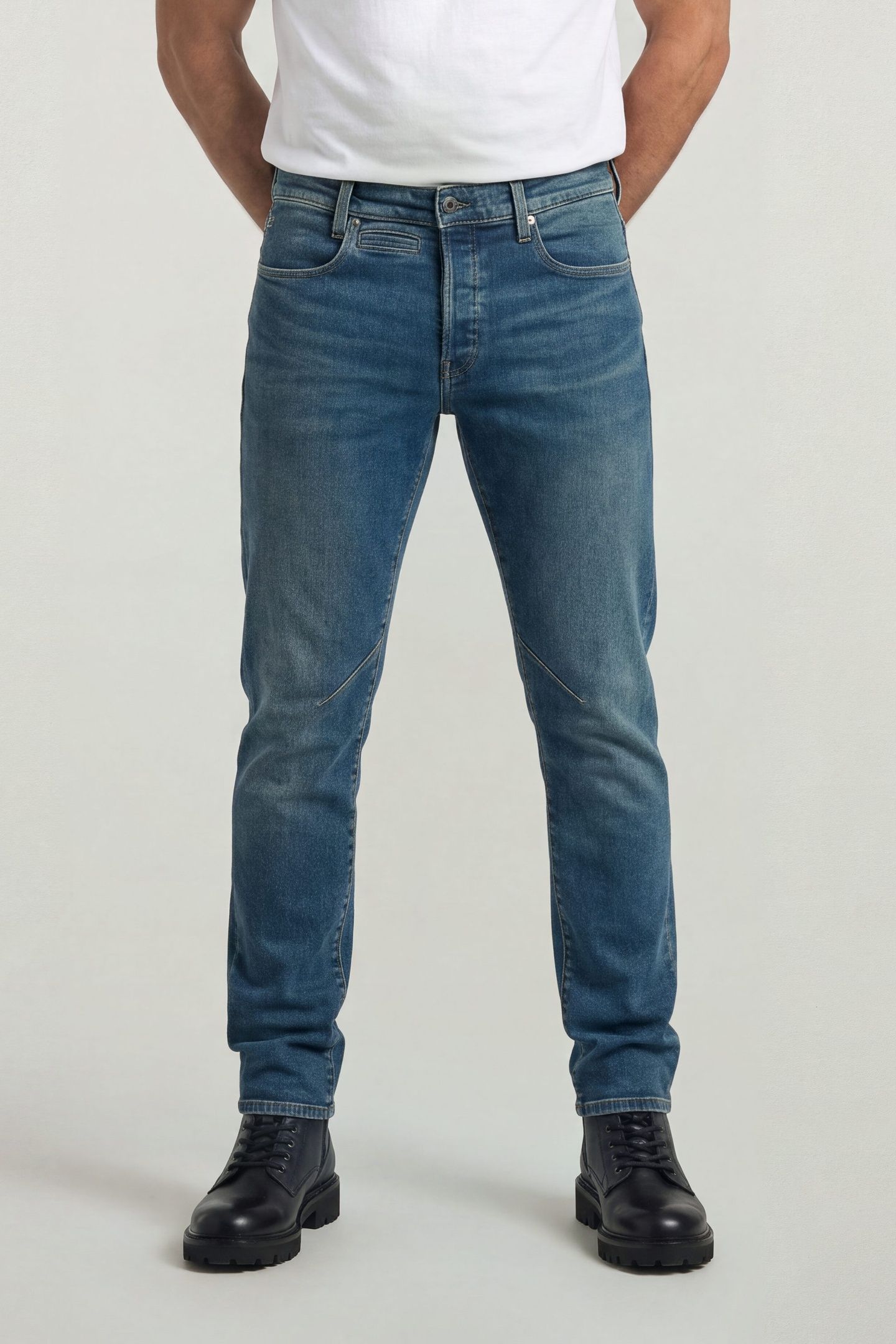 D-STAQ 5-PKT SLIM MEDIUM BLUE 1