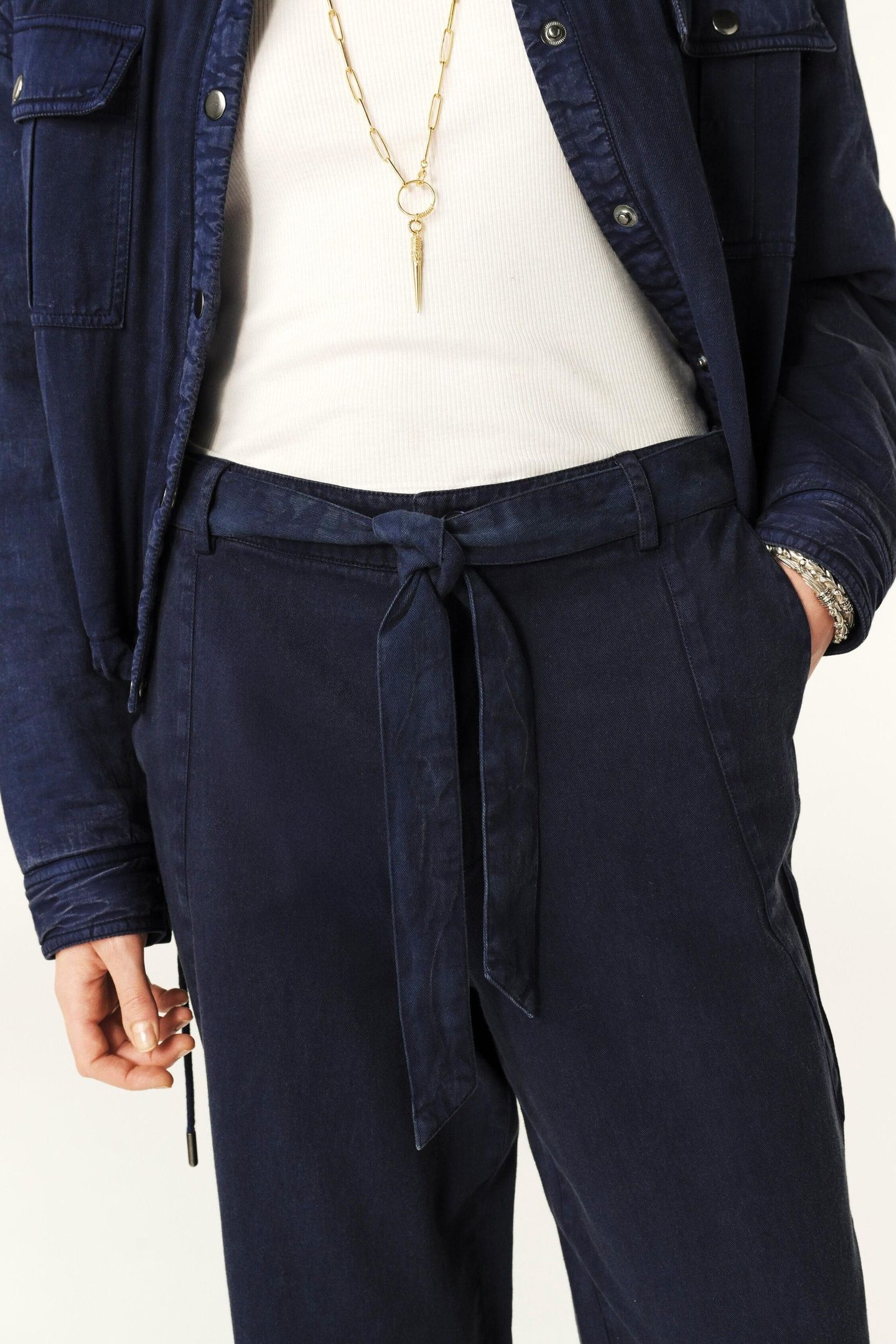 STRAIGHT TROUSERS BLUENUIT 5