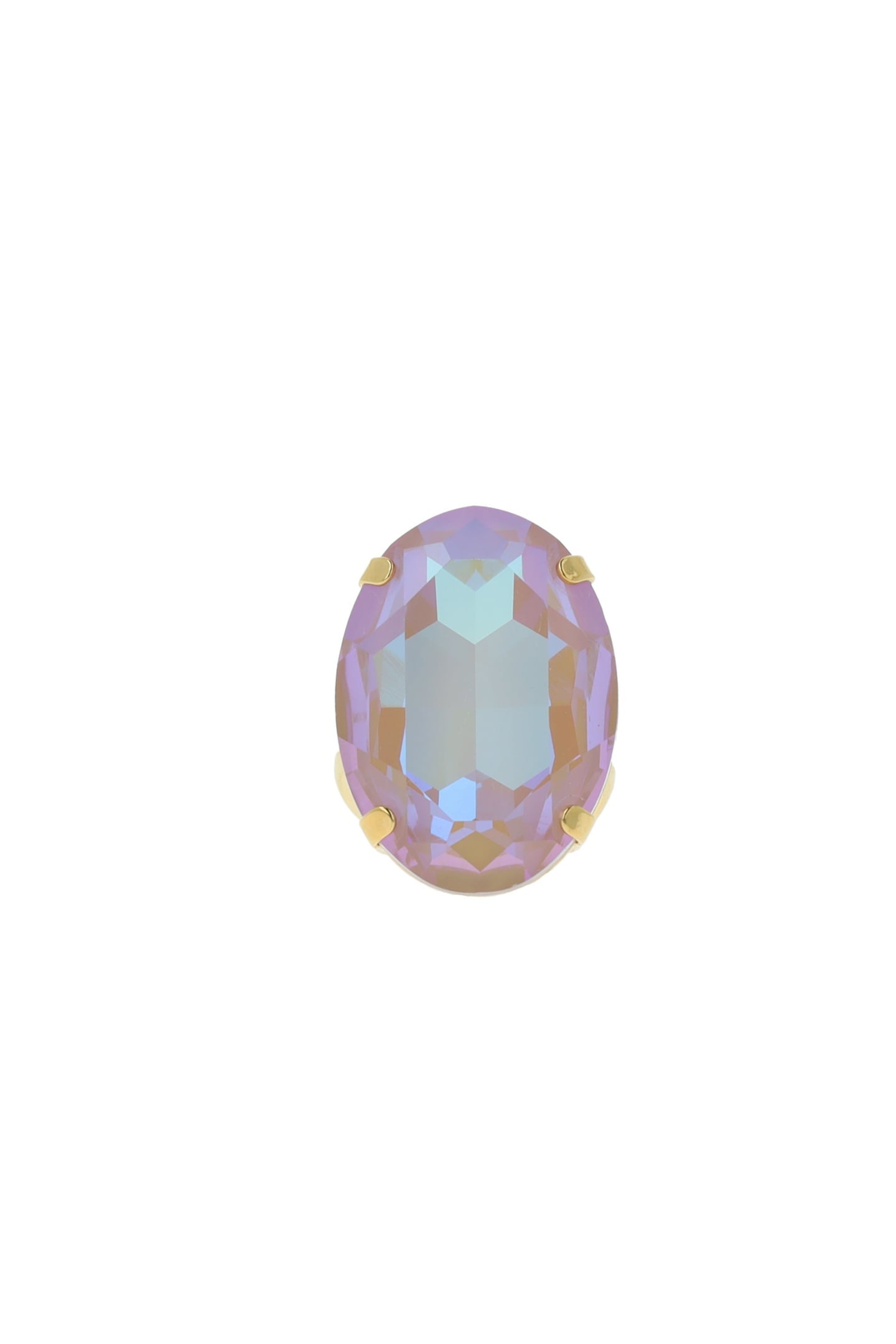 EVA OVAL RING DUSTY PINK PINK 1