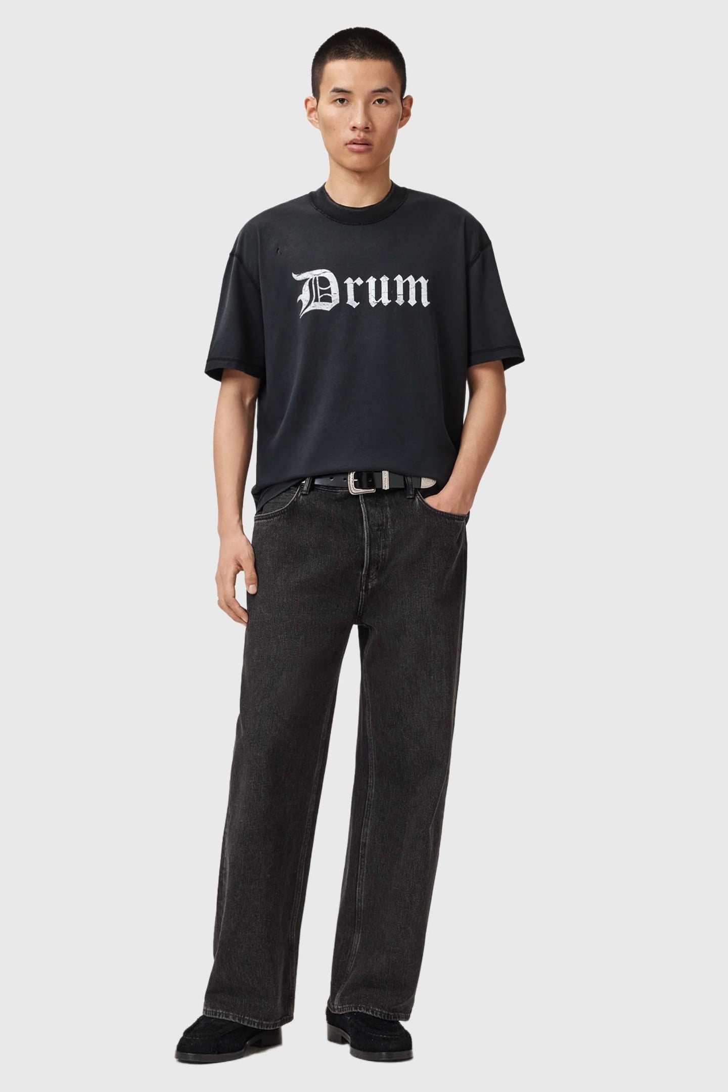 SNARE SS CREW WASHED BLACK 1