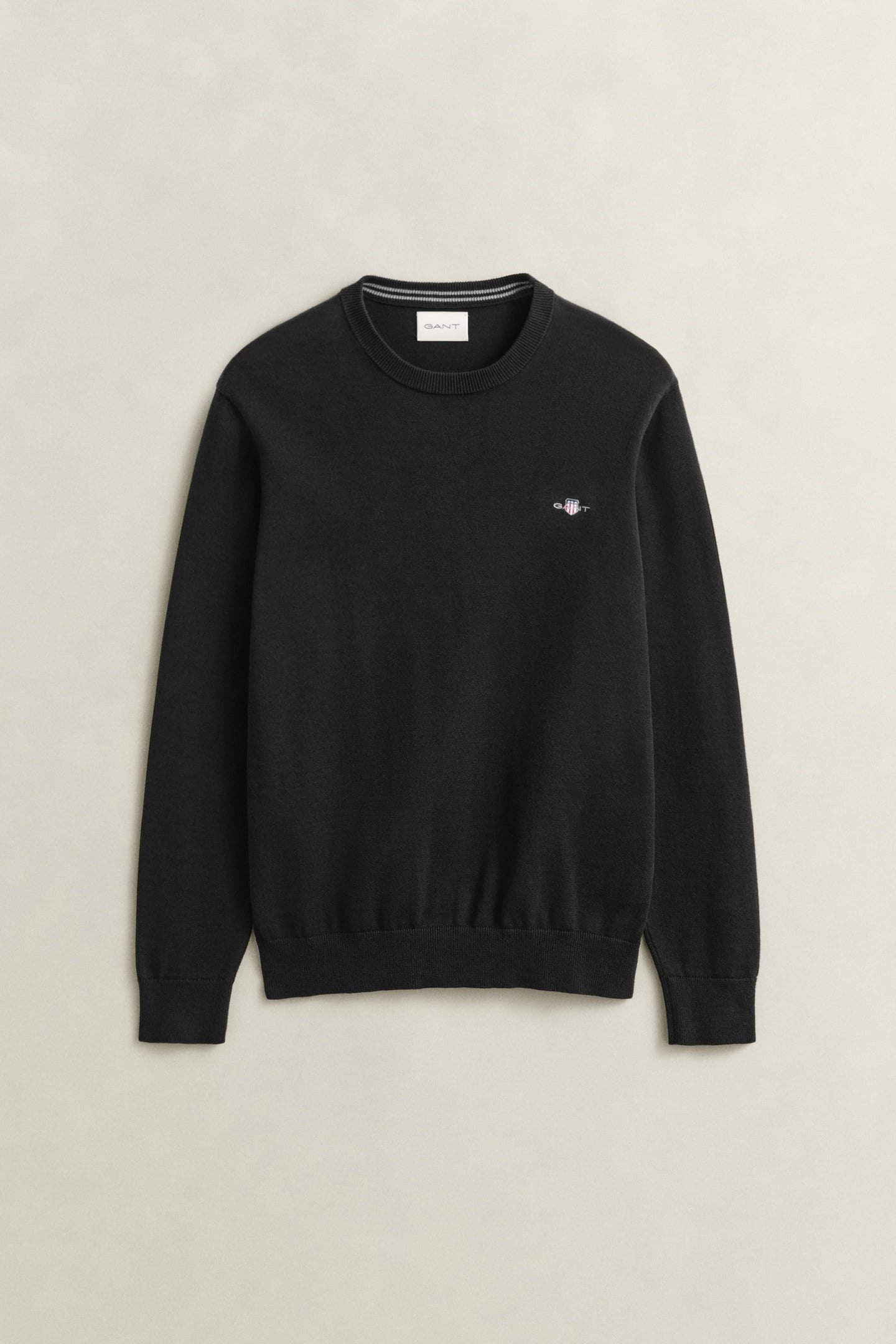 CLASSIC COTTON C-NECK BLACK 6