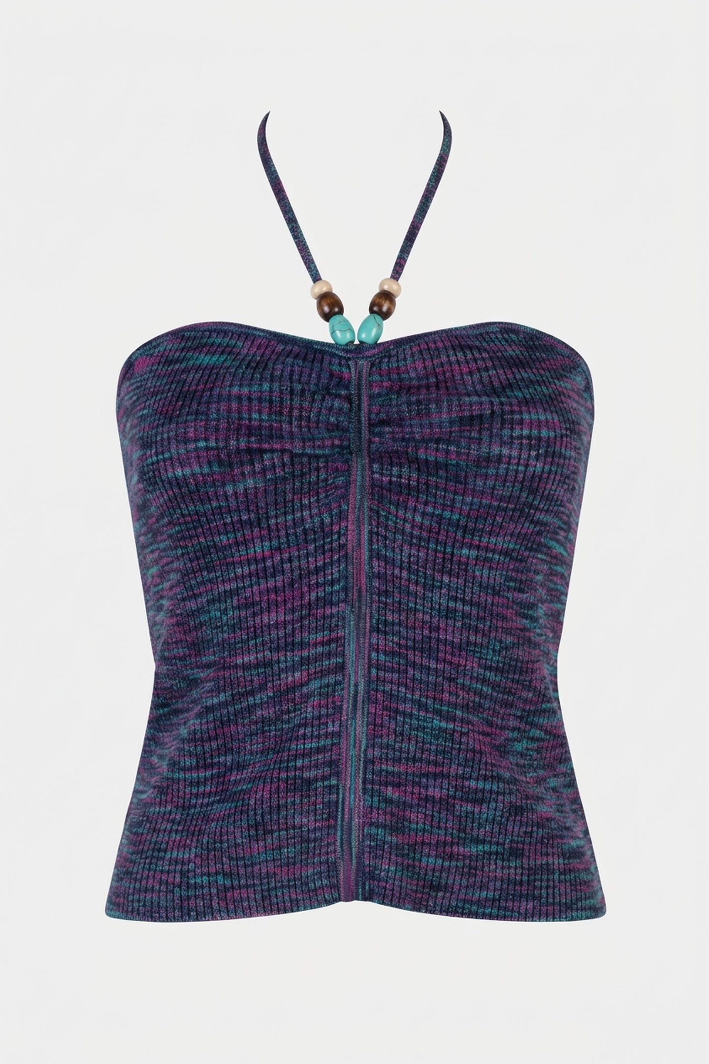 SLEEVELESS KNIT BLUE 3