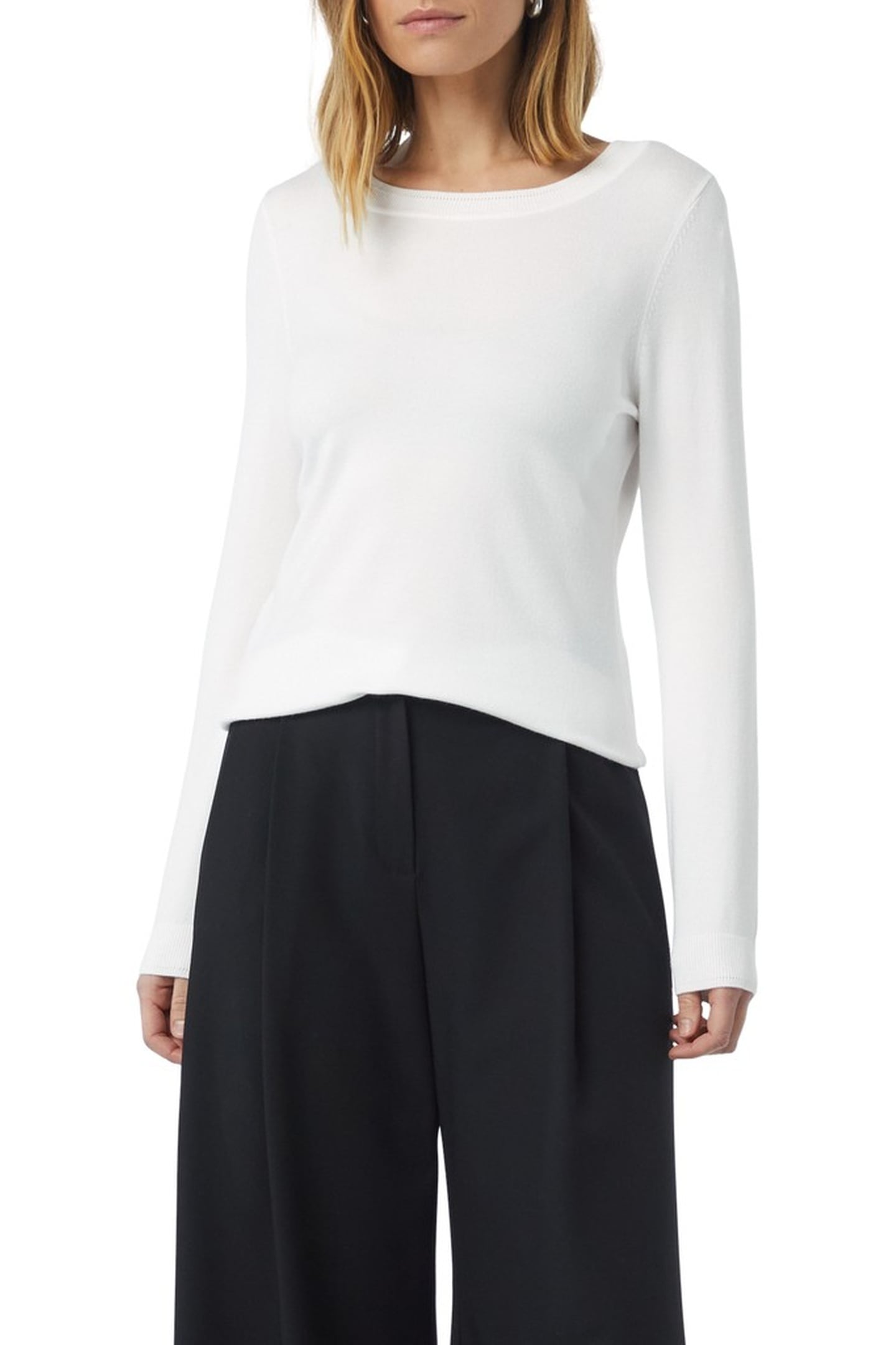 COMMA PULLOVER WHITE 1