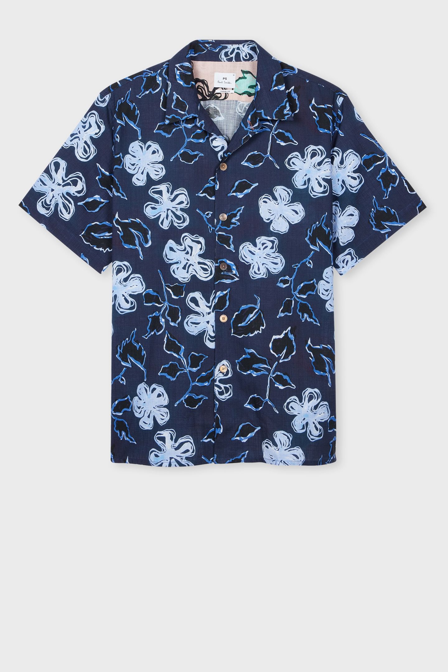 MENS SS CASUAL FIT SHIRT VERY DARK NAVY 1