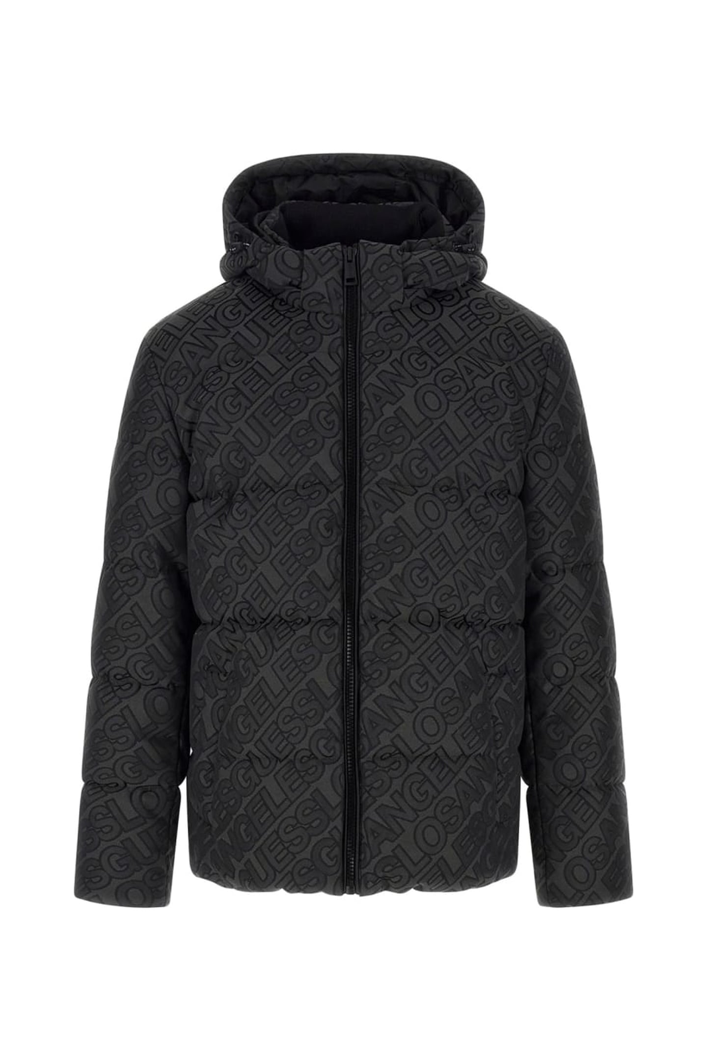 ALLOVER LOGO PUFFA J ALLOVER LOGO BLACK G 1