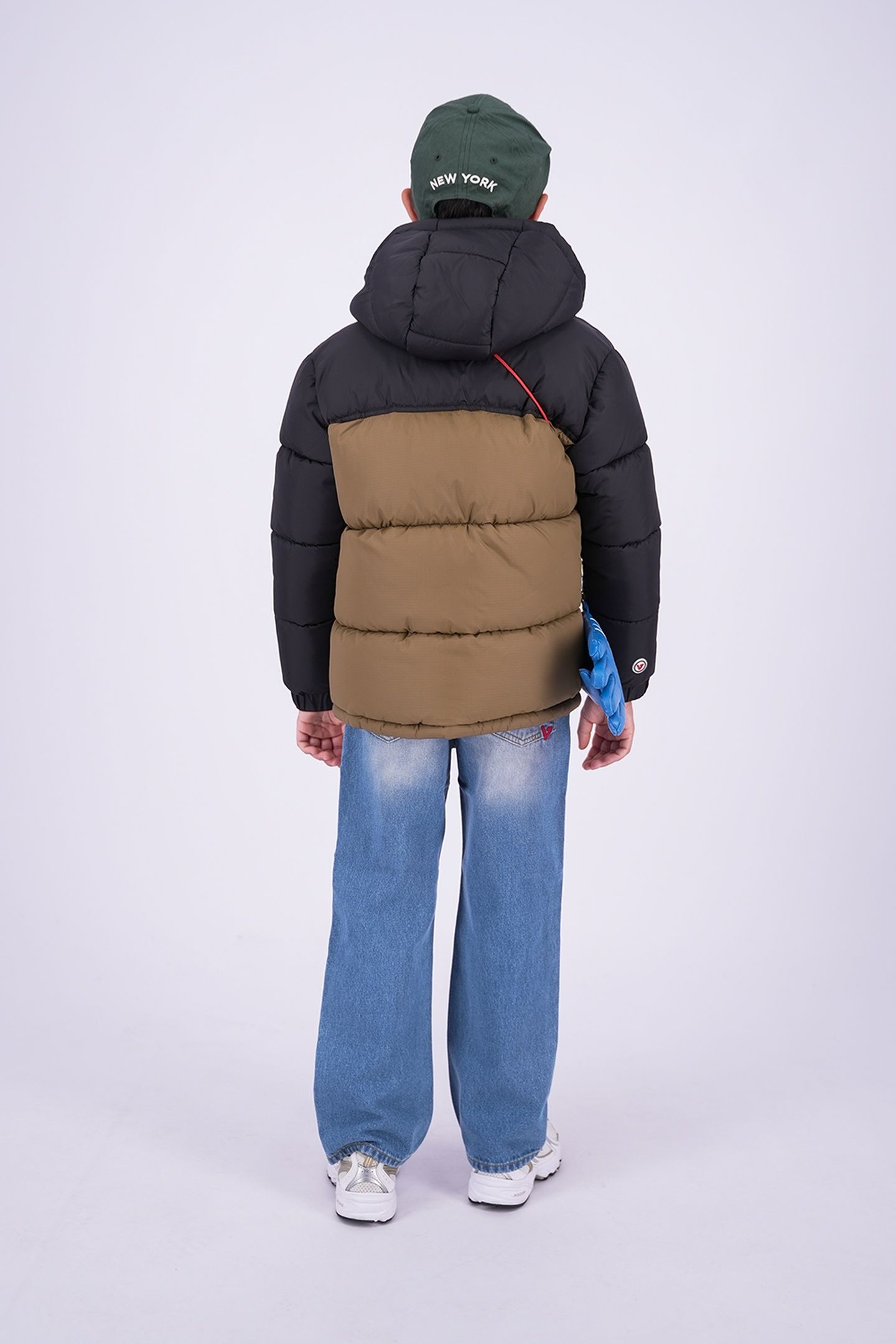 BOYS THONS JACKET OUTDOOR DIJON BROWN 2