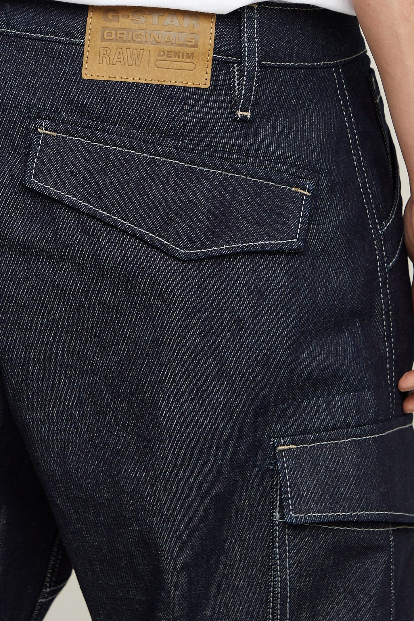 ROVIC 3D LOOSE DENIM BLUE 5