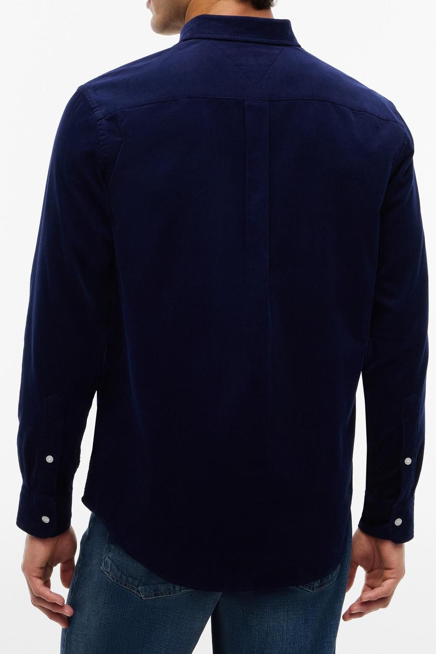 SOLID CORDUROY RF SHIRT IMPERIAL NAVY 4