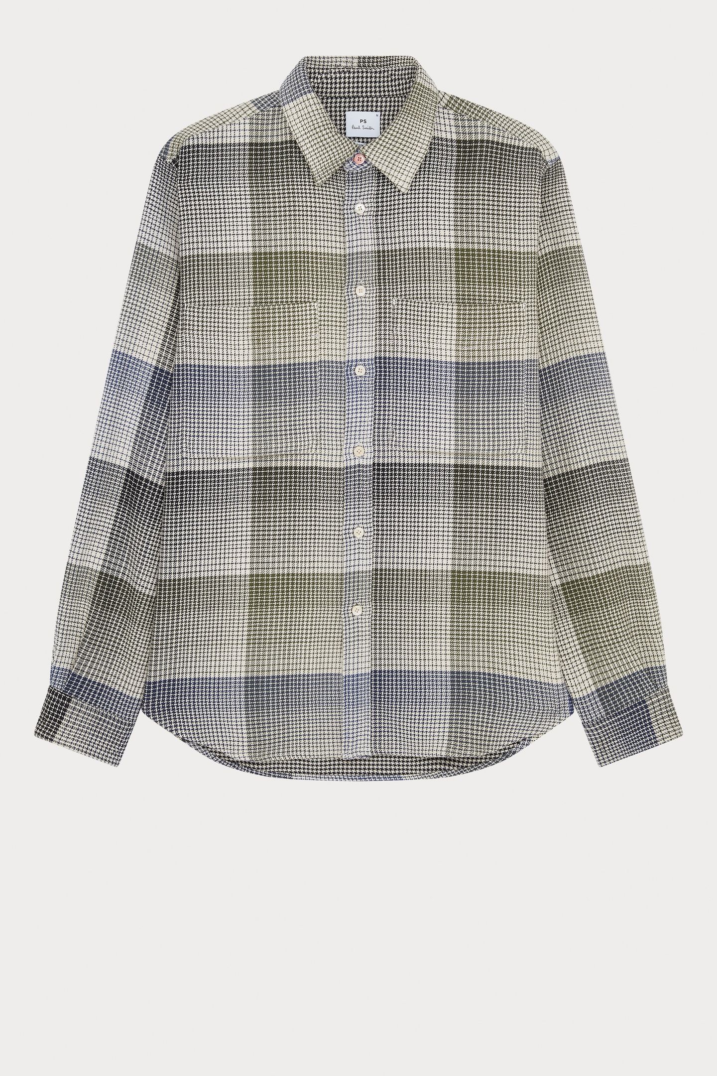 MENS LSCASUAL FIT SHIRT LIGHT BEIGE 1