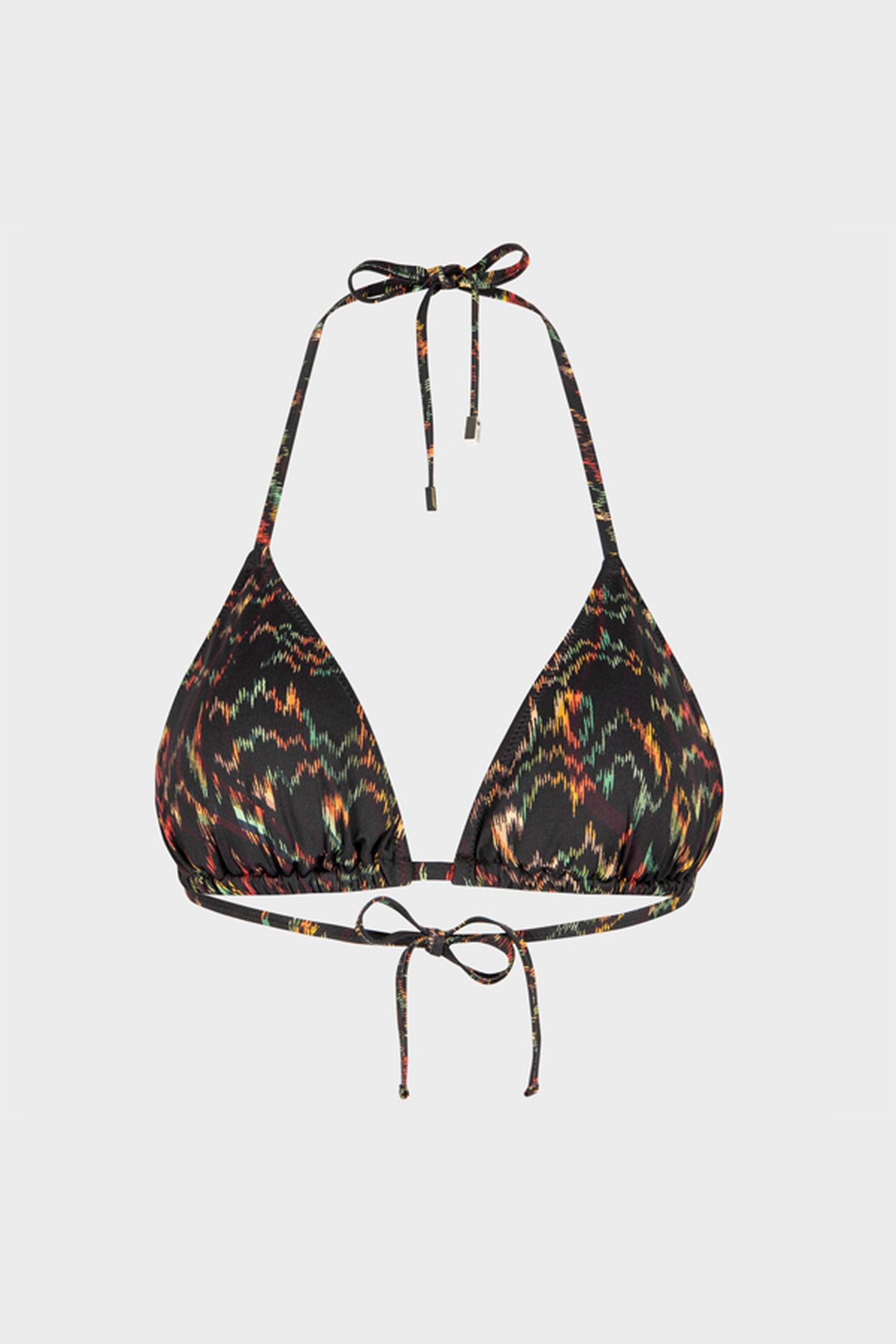 WOMEN BIKINI TOP TRIANGLE BLACK 3