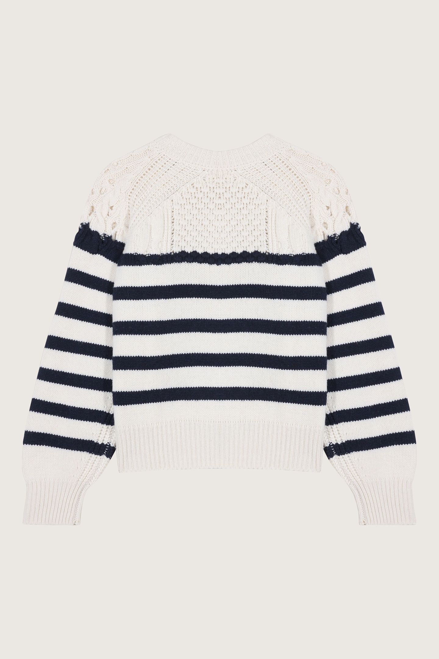 LONG SLEEVES KNIT ECRU 3