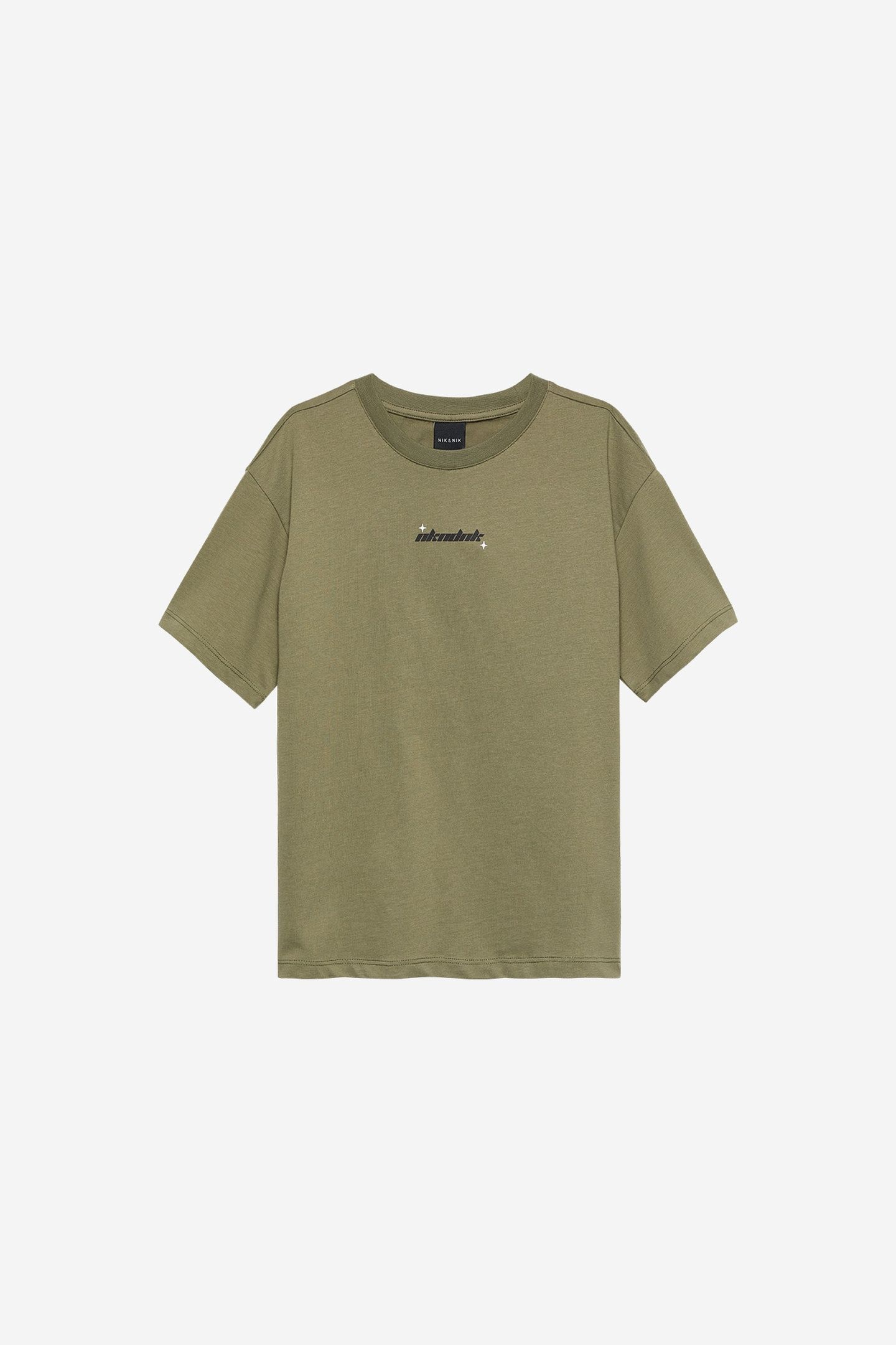 WEBBING T-SHIRT BRONZE GREEN 1