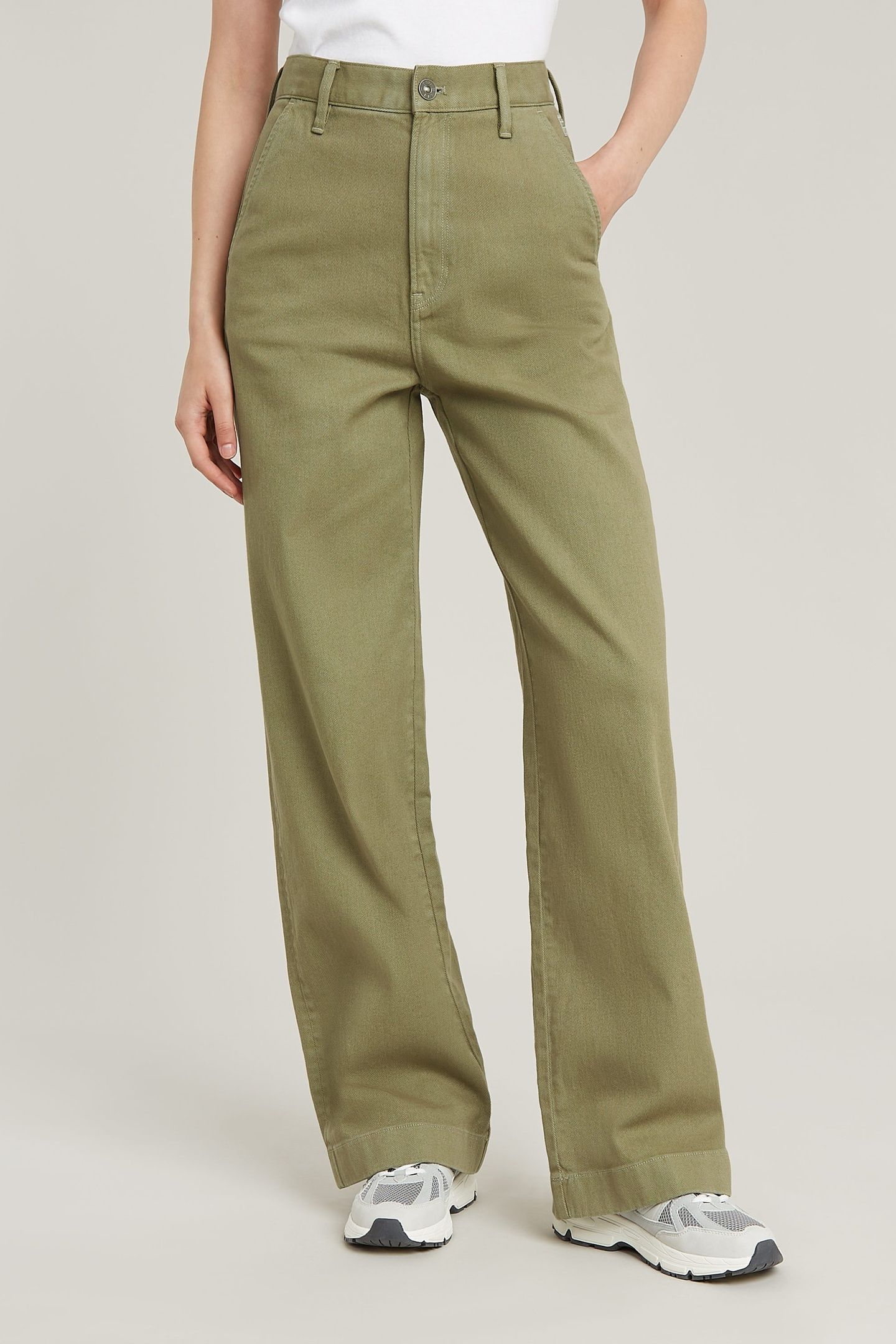 DECK 2.0 HIGH LOOSE CHINO GREEN 1