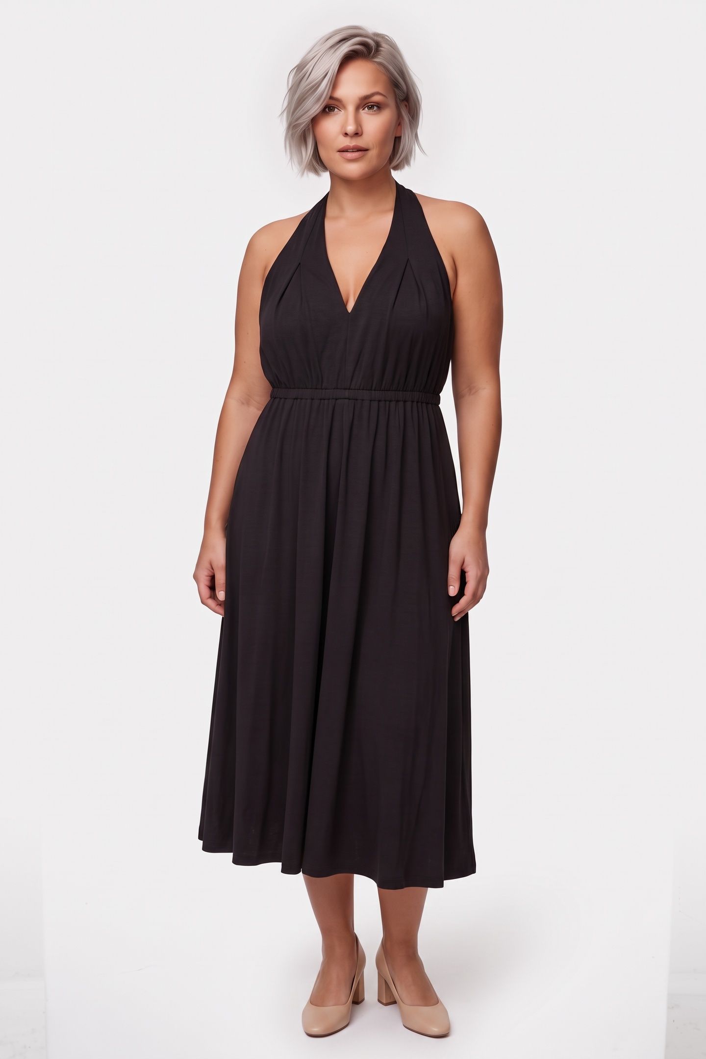 MELLENA DRESS BLACK 1