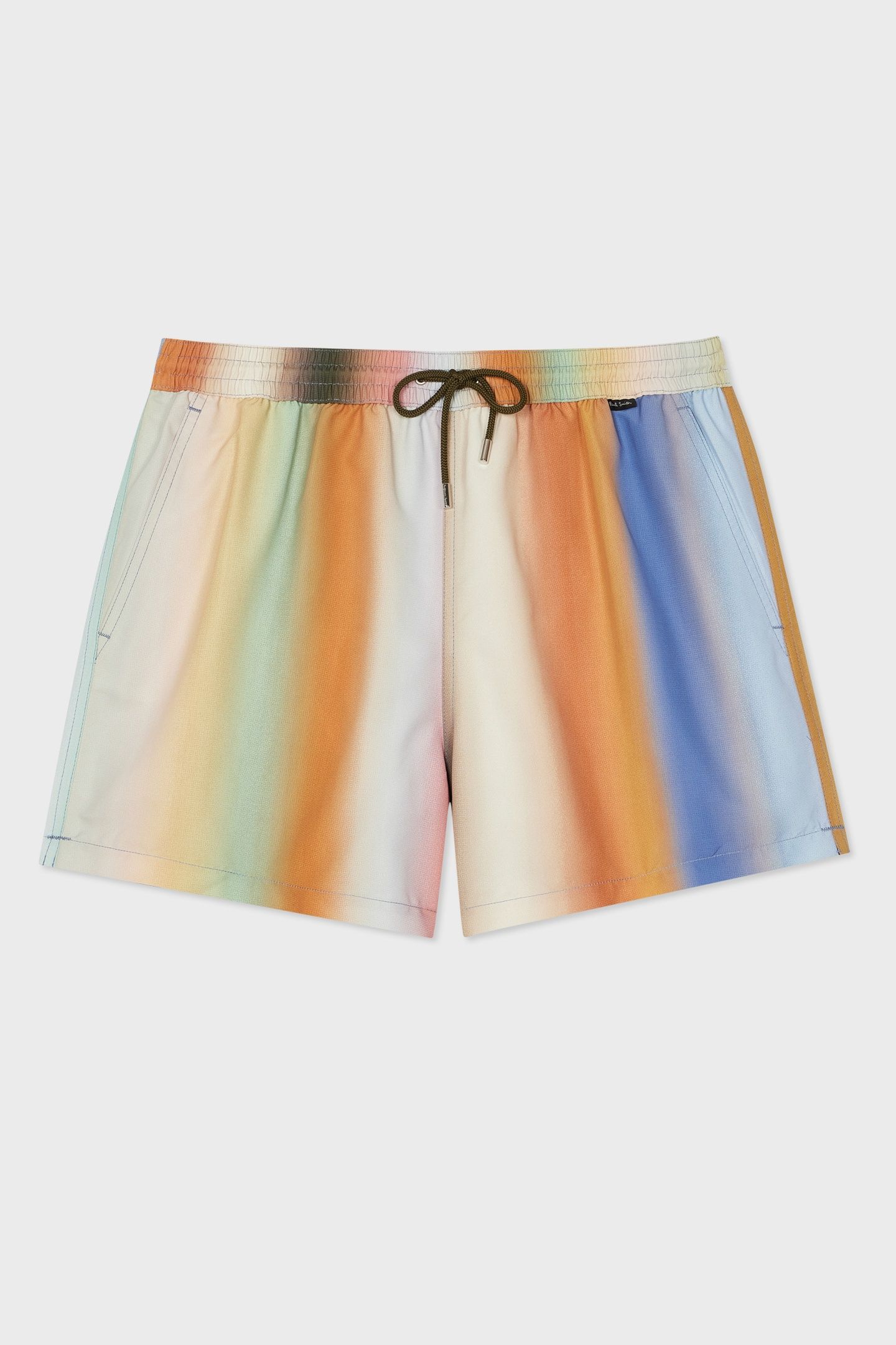 MEN SWIM SHORT SMITH STRP MULTI COLOURED 2