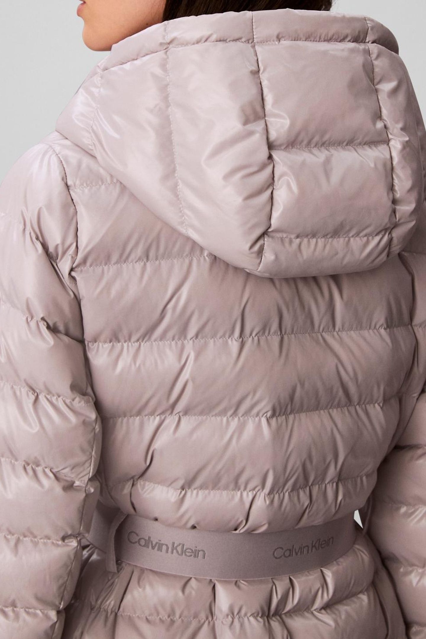 BELTED LIGHTWEIGHT COAT GULL GRAY 6