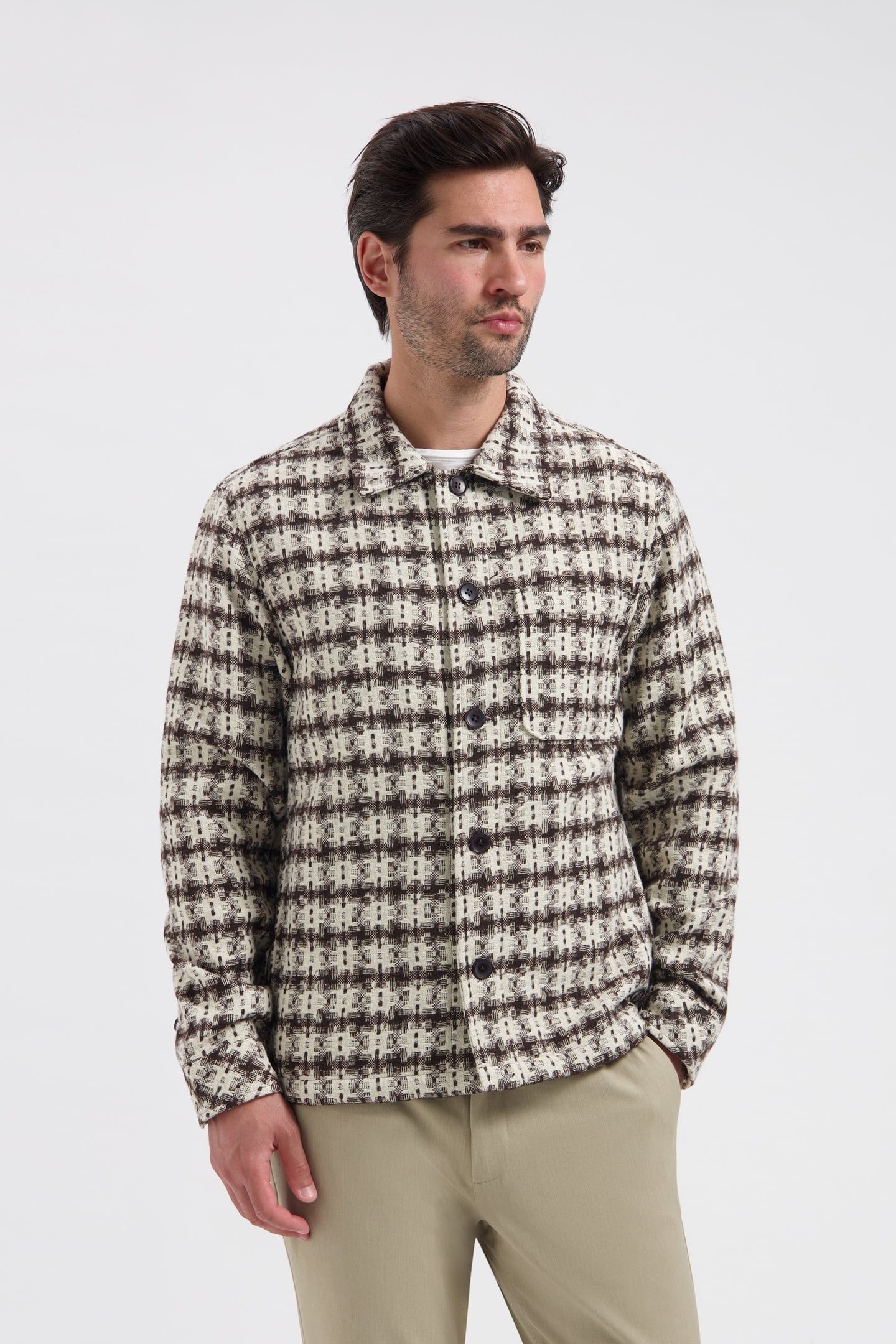 DS_LINO TC OVERSHIRT DK. BROWN DK. BROWN 2